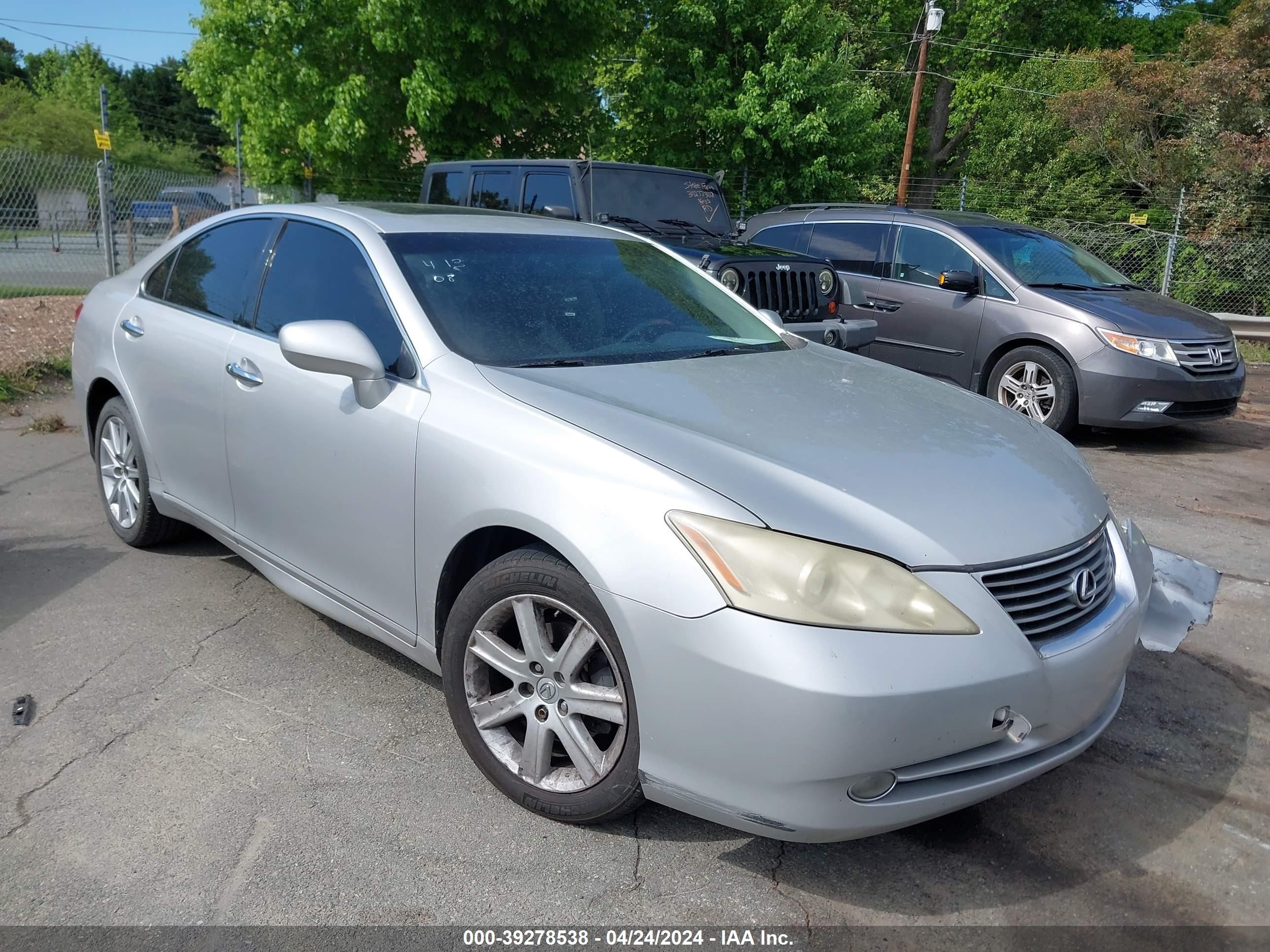 LEXUS ES350 2008 jthbj46g382235427