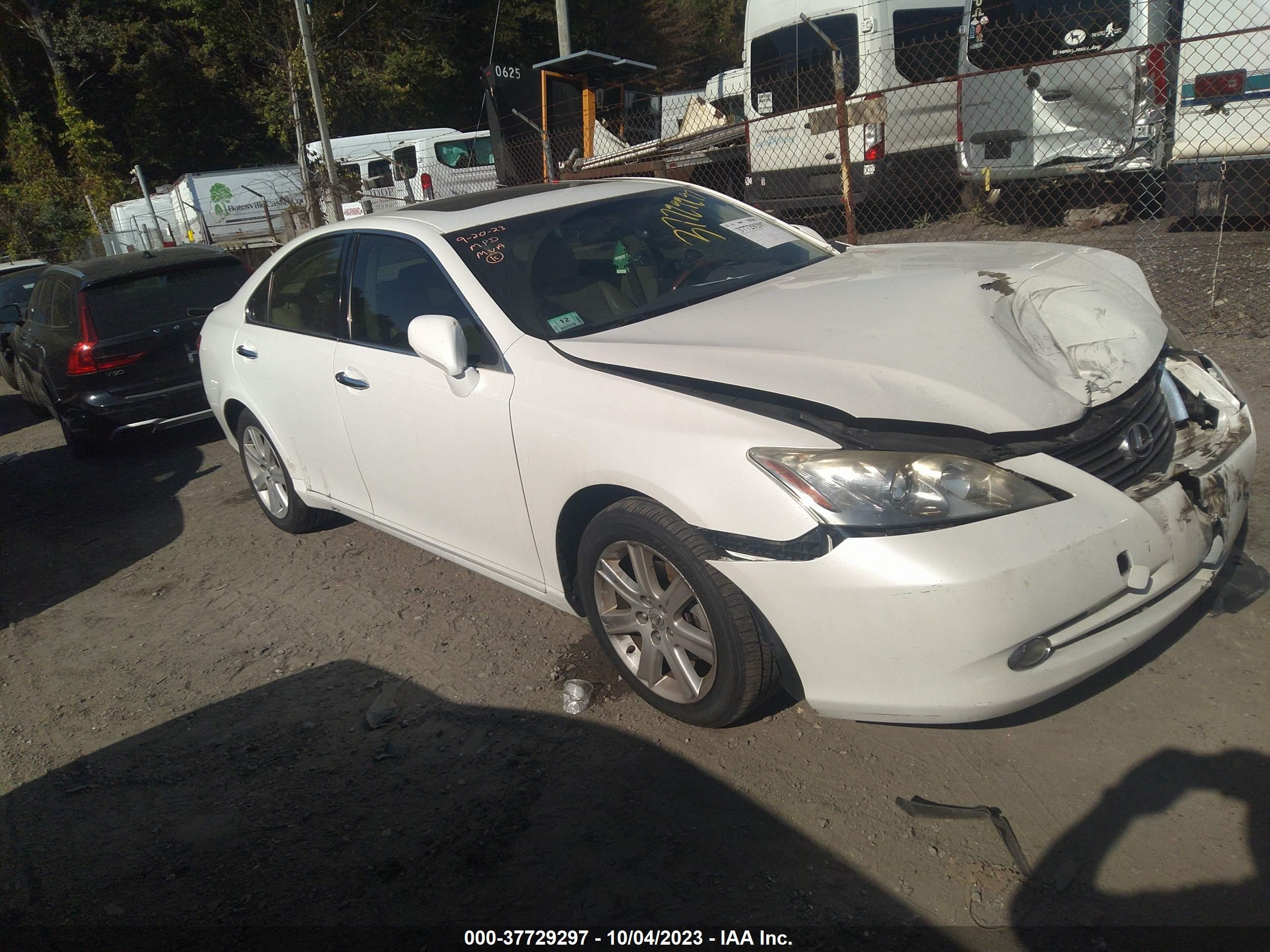 LEXUS ES 2008 jthbj46g382271697