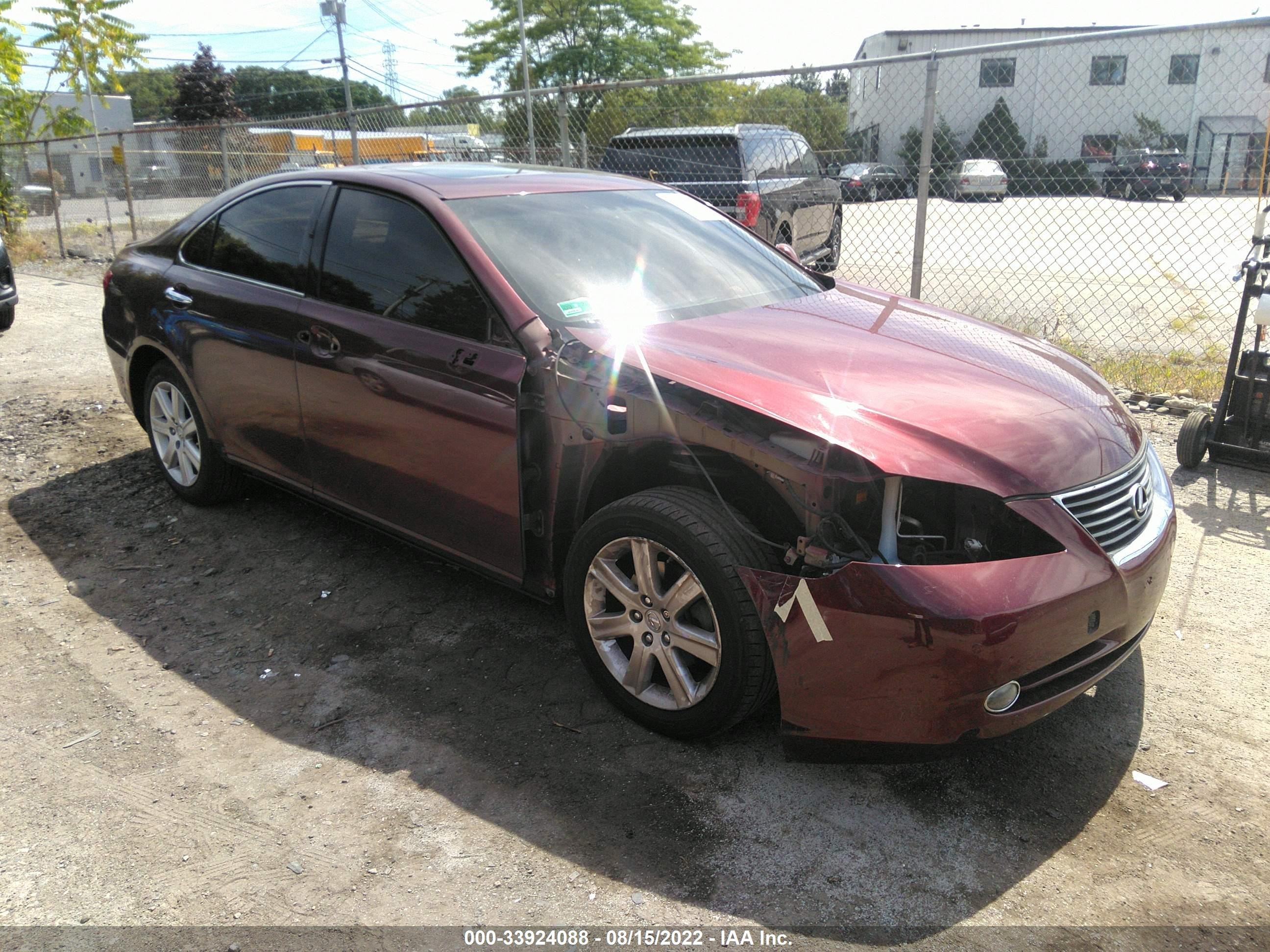 LEXUS ES 2007 jthbj46g472038989