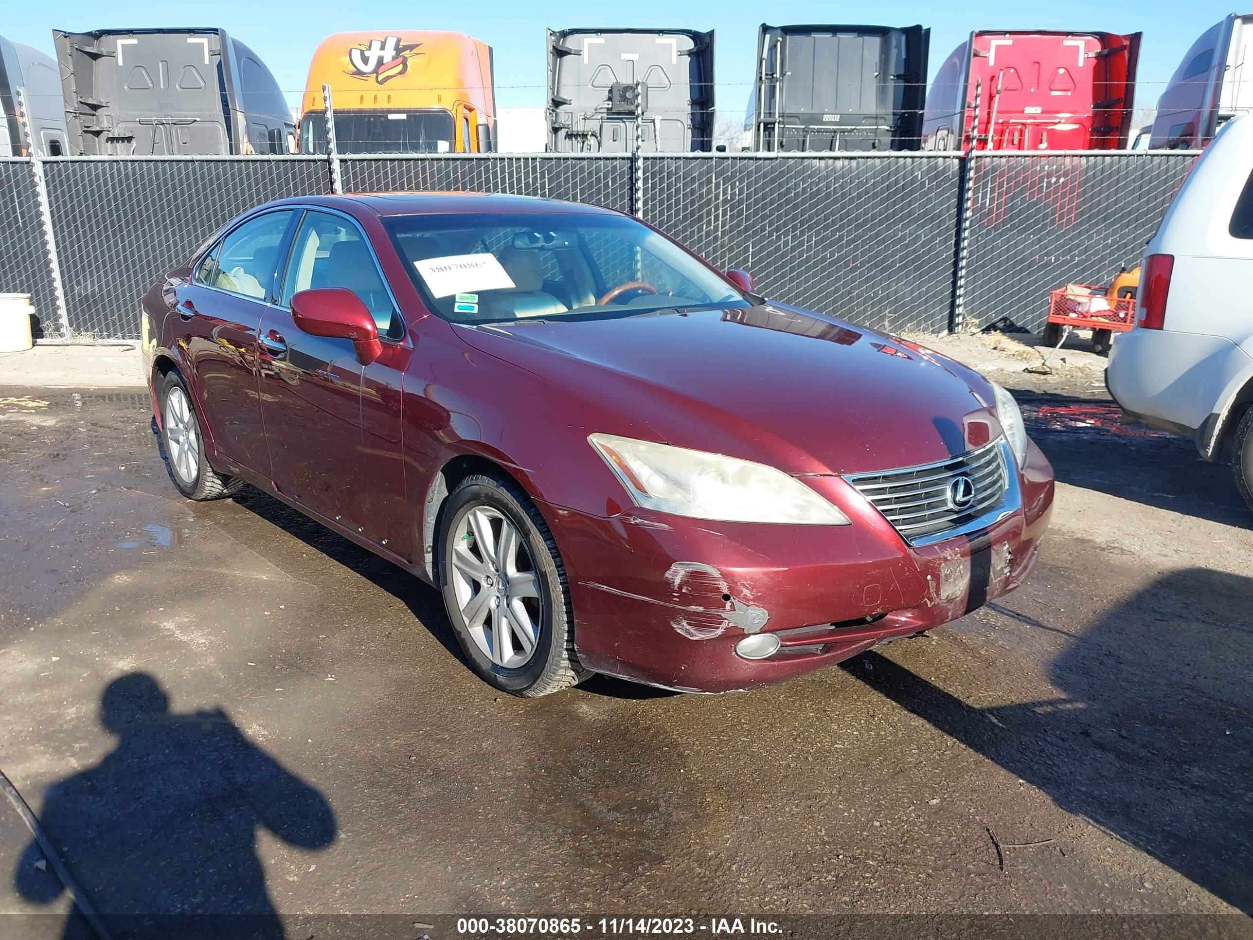 LEXUS ES 2007 jthbj46g472106921