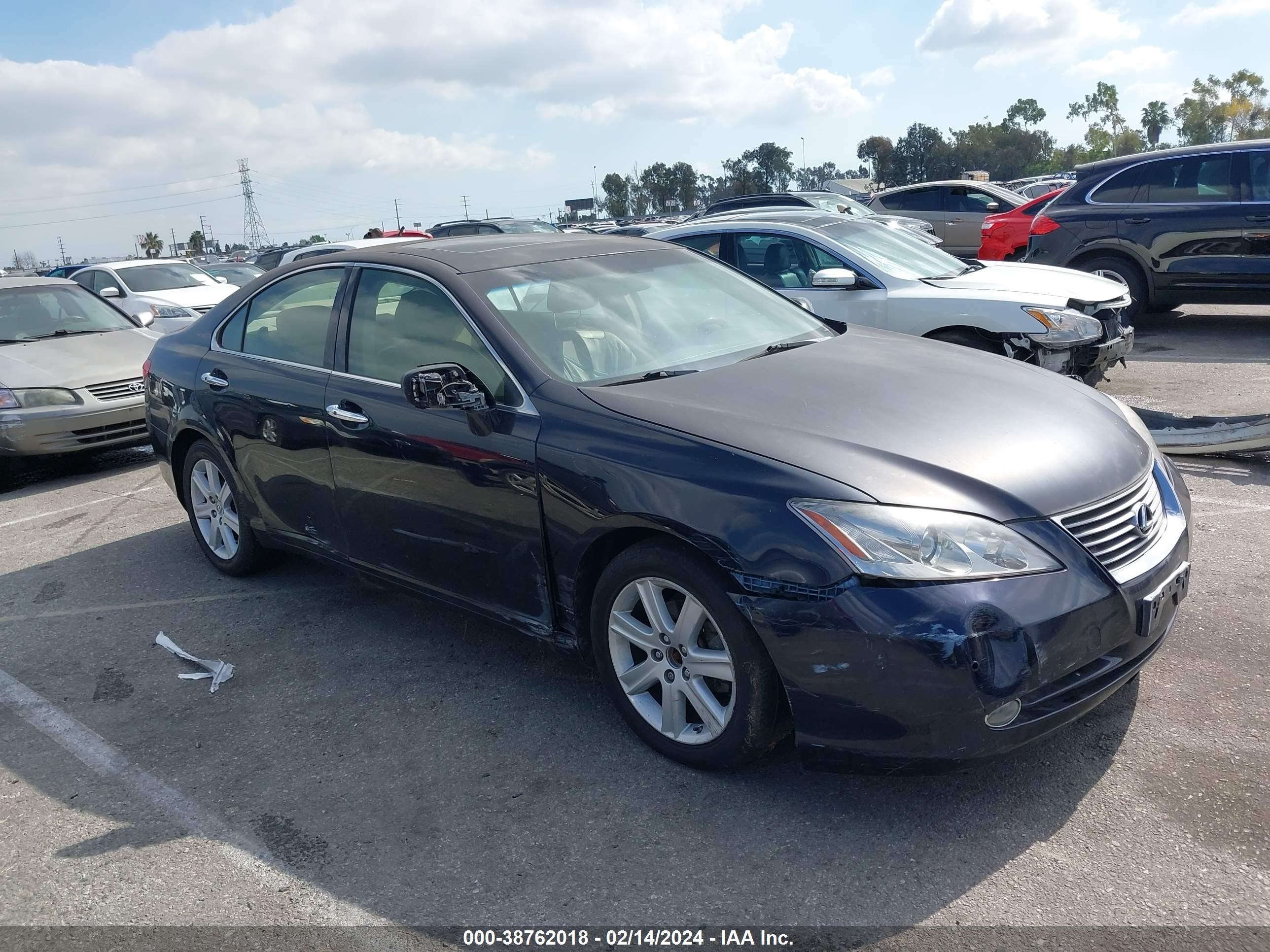 LEXUS ES 2008 jthbj46g482174850