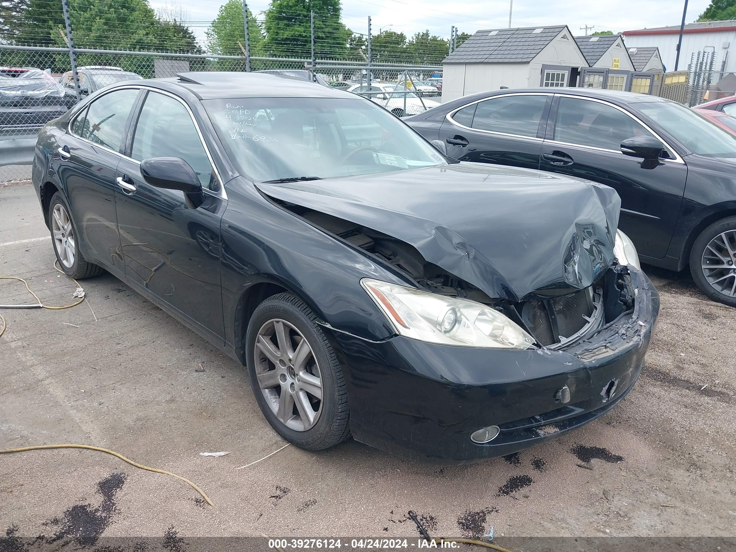 LEXUS ES 2008 jthbj46g482186920