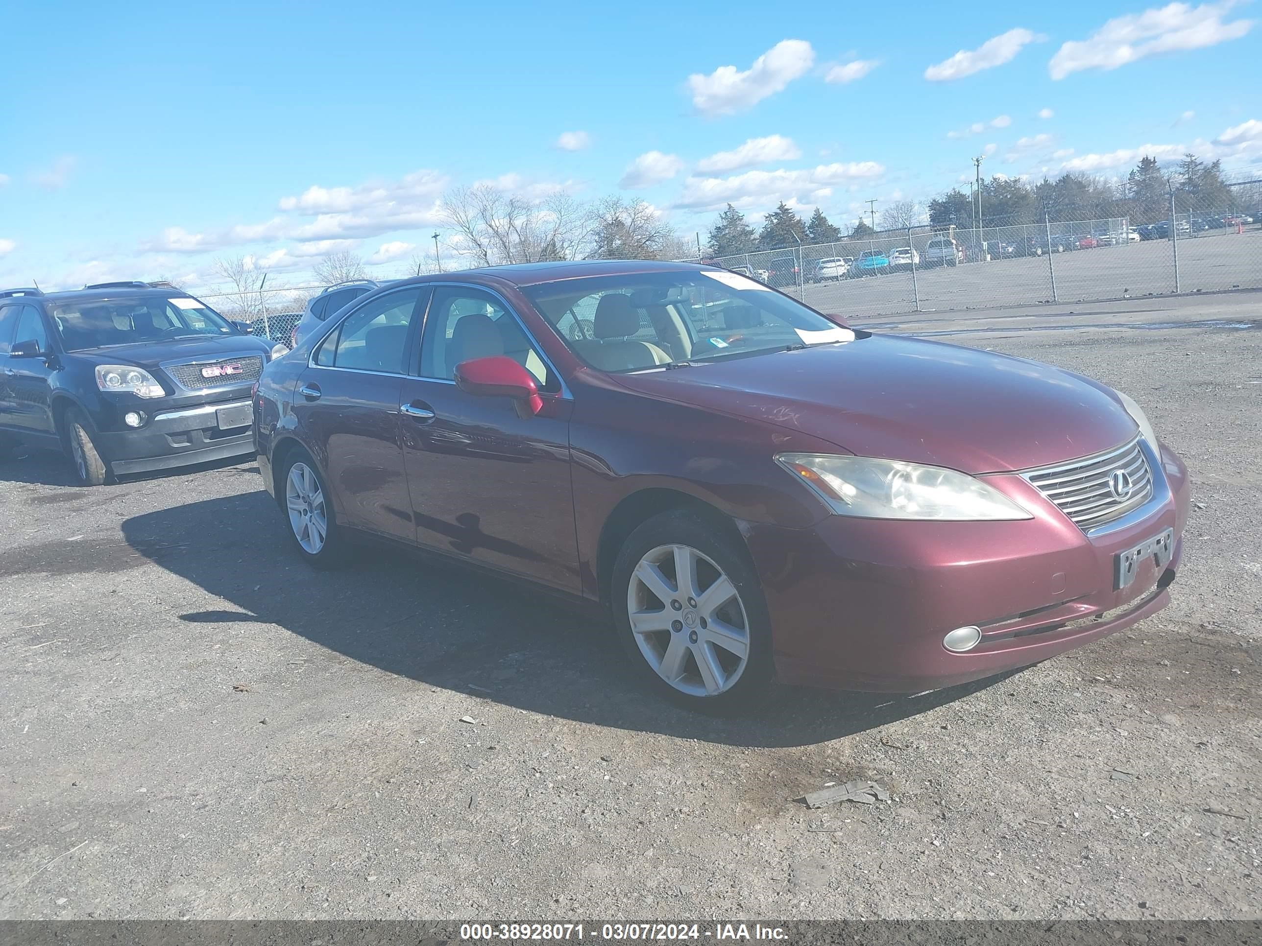 LEXUS ES 2008 jthbj46g482238286