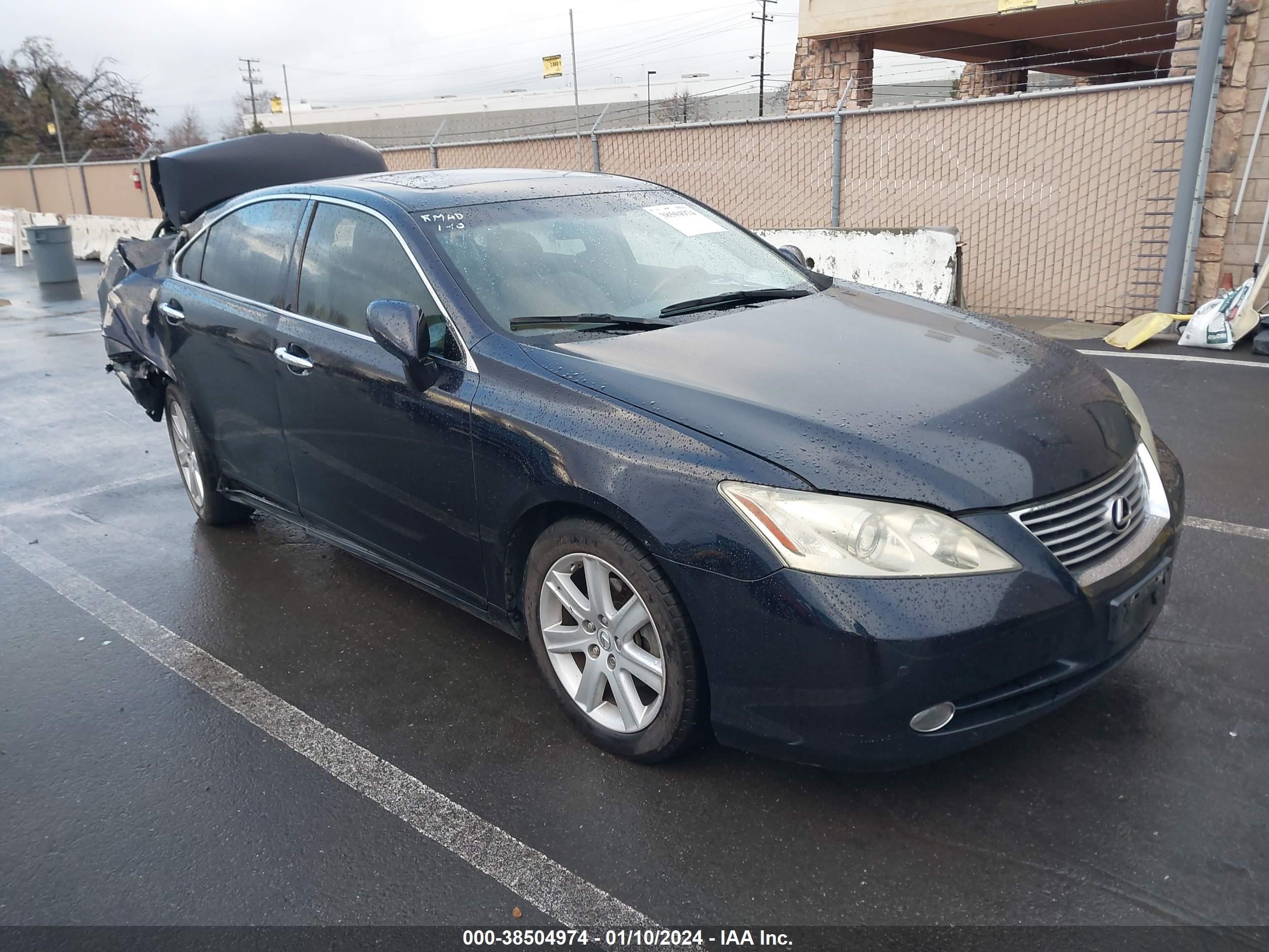 LEXUS ES 2009 jthbj46g492323825