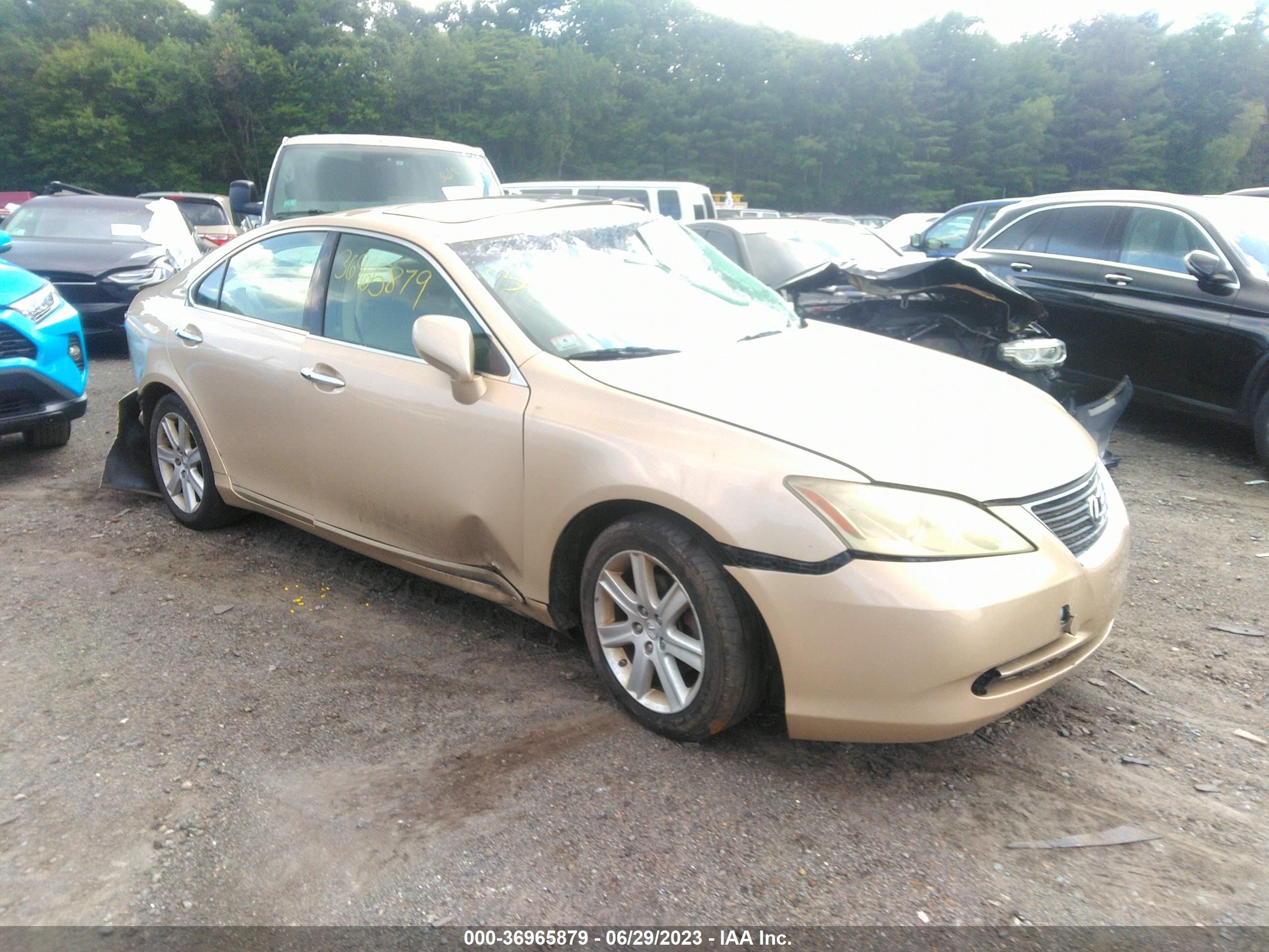 LEXUS ES 2007 jthbj46g572006584