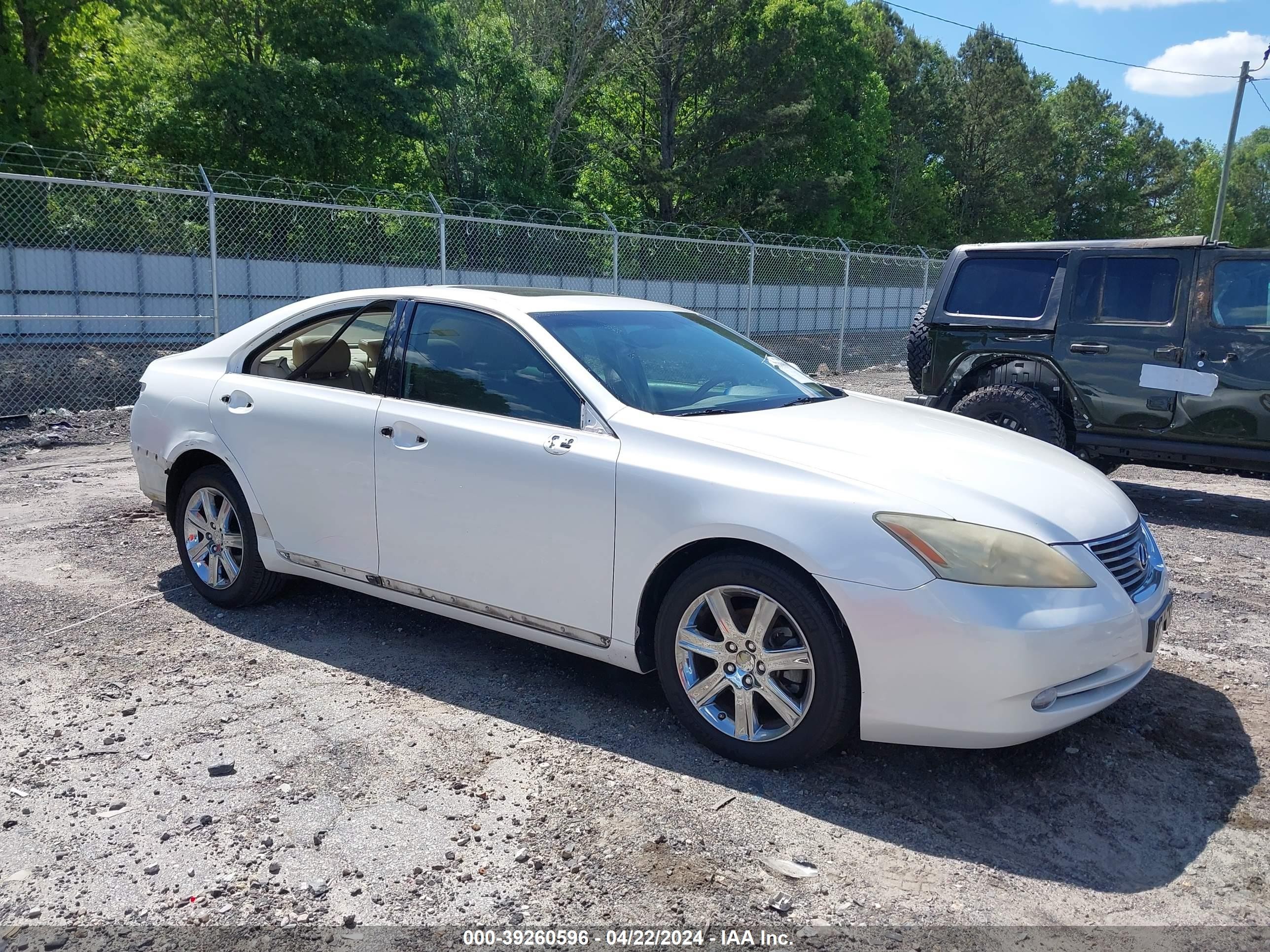 LEXUS ES 2007 jthbj46g572053792