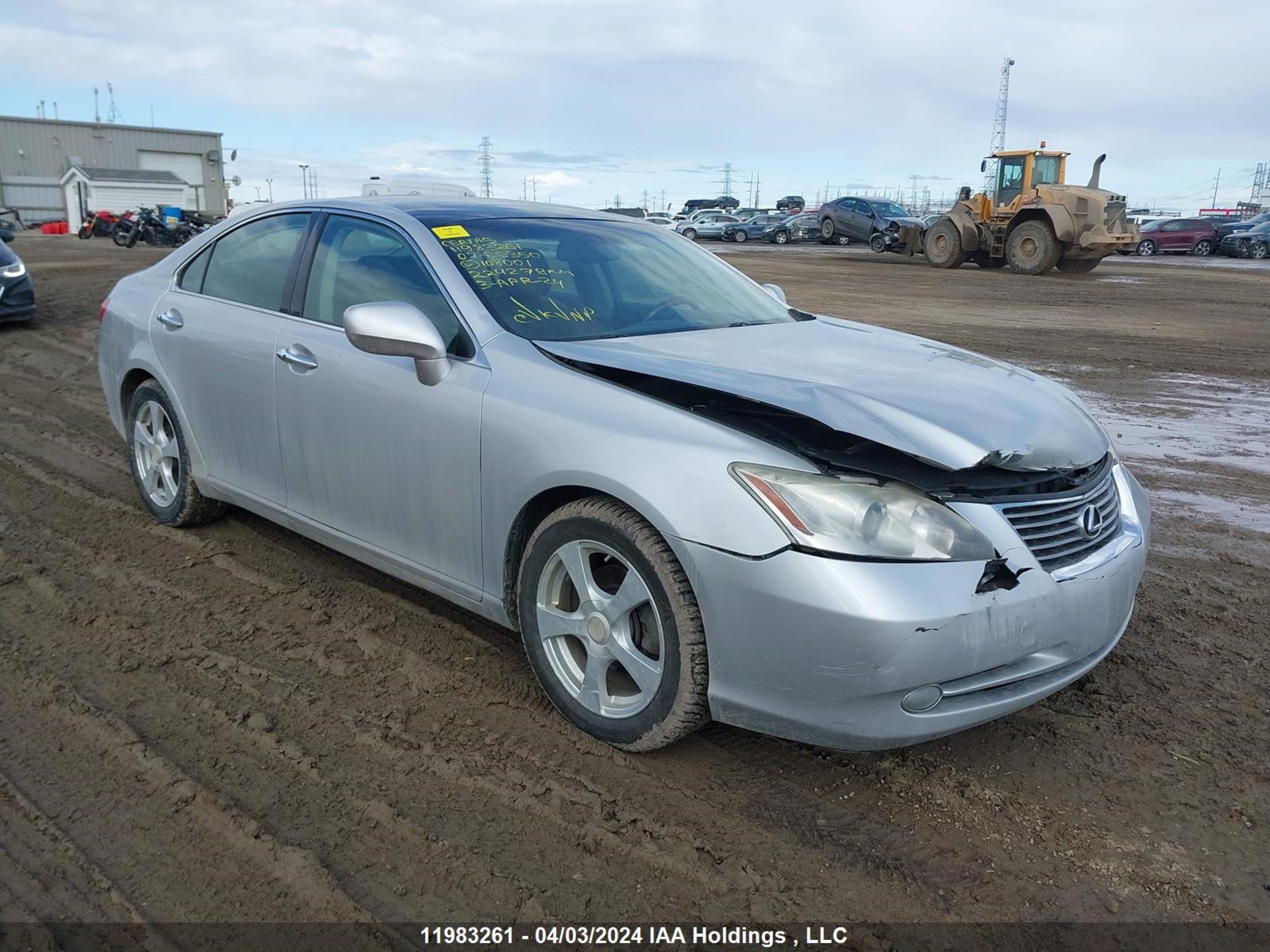 LEXUS ES 2007 jthbj46g572108001