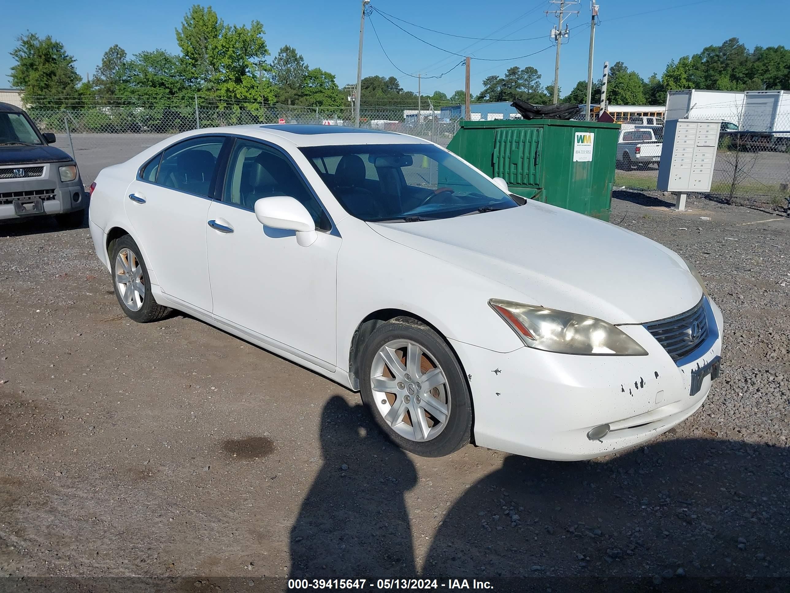 LEXUS ES 2007 jthbj46g572122612