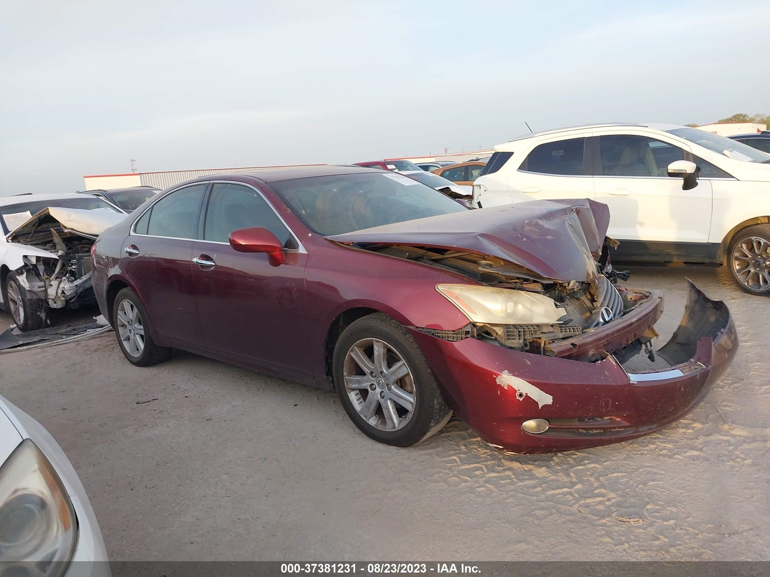 LEXUS ES 2008 jthbj46g582248311