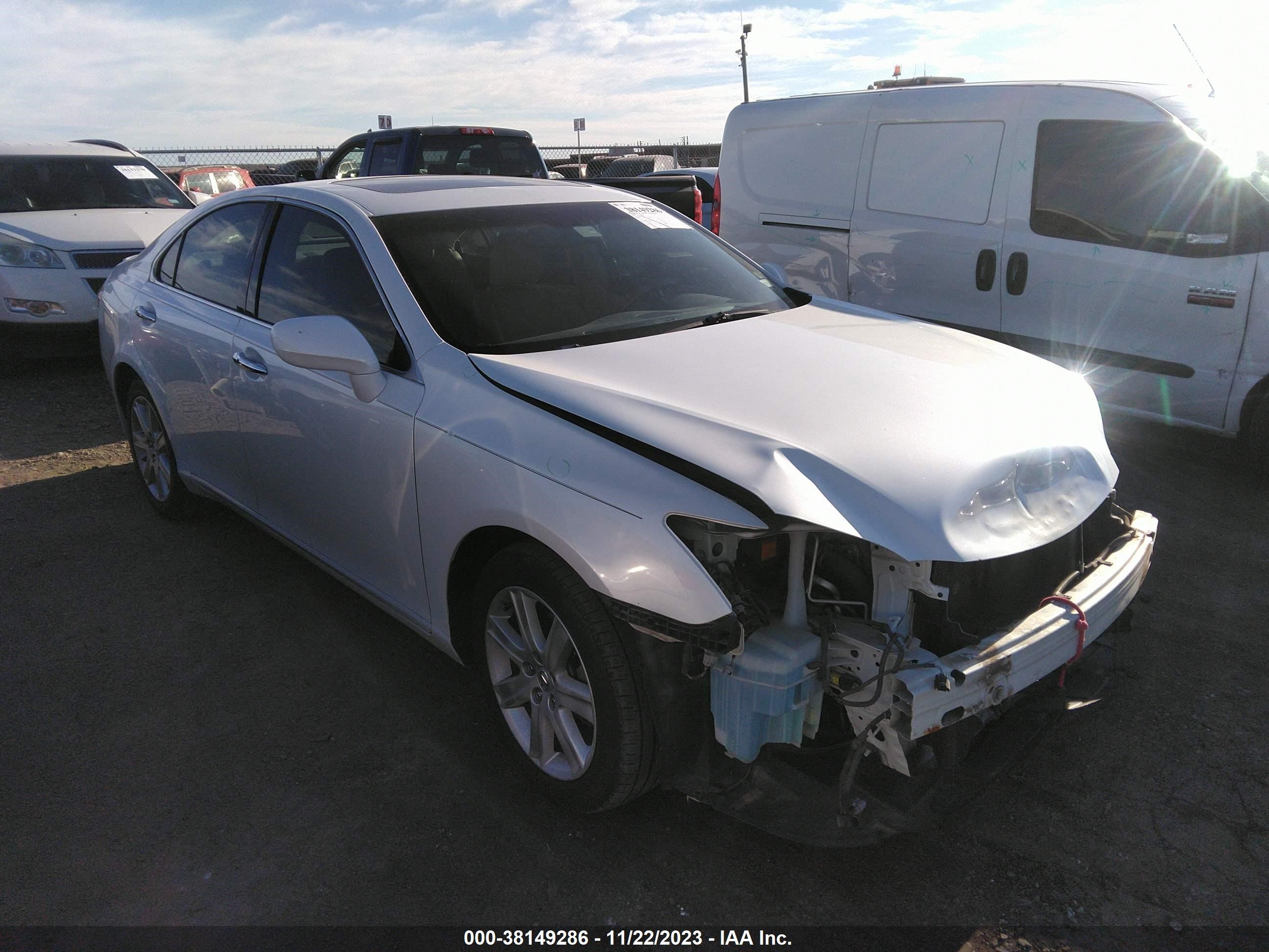 LEXUS ES 2009 jthbj46g592307312