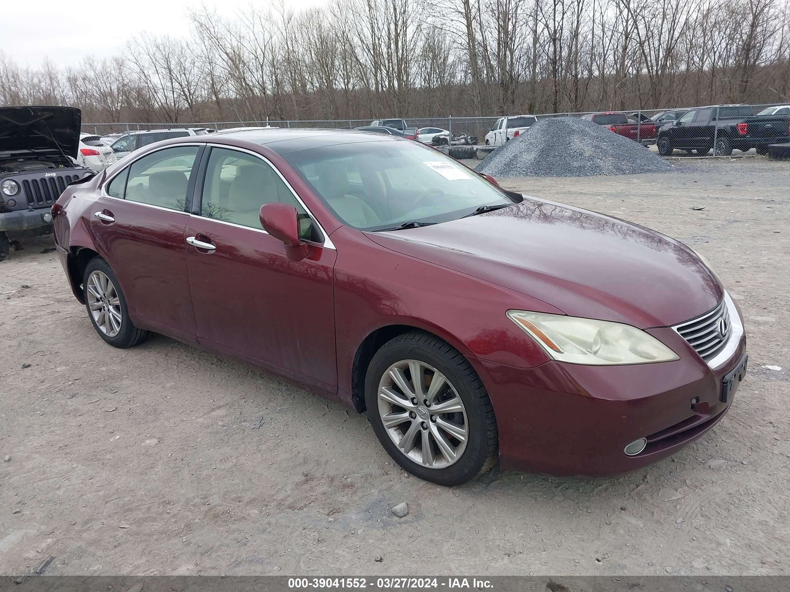 LEXUS ES 2007 jthbj46g672078250