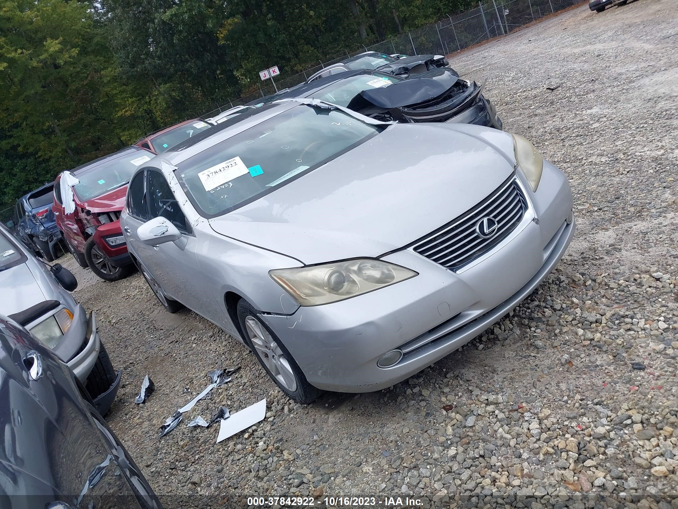 LEXUS ES 2007 jthbj46g672102577