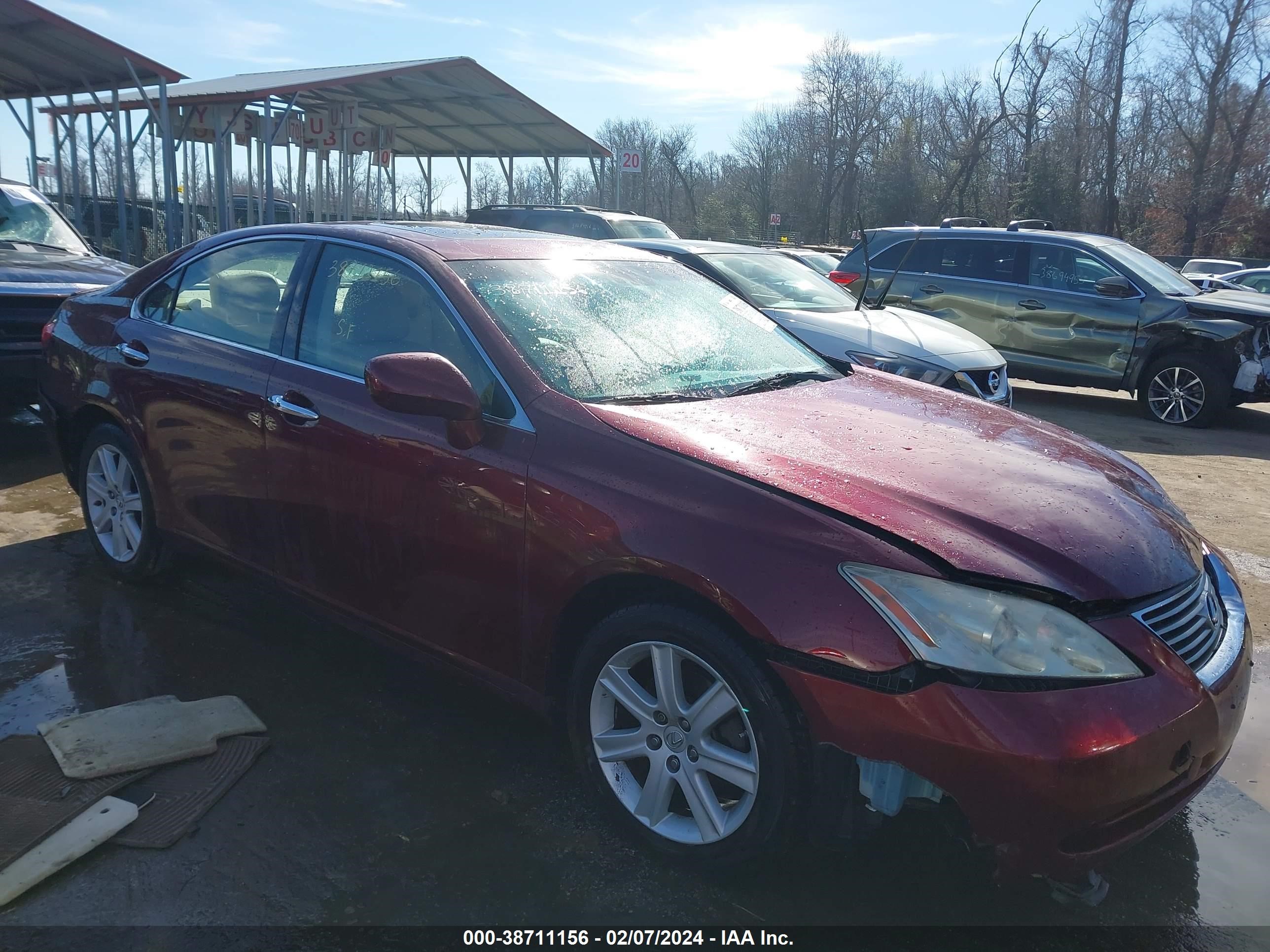 LEXUS ES 2007 jthbj46g672127382