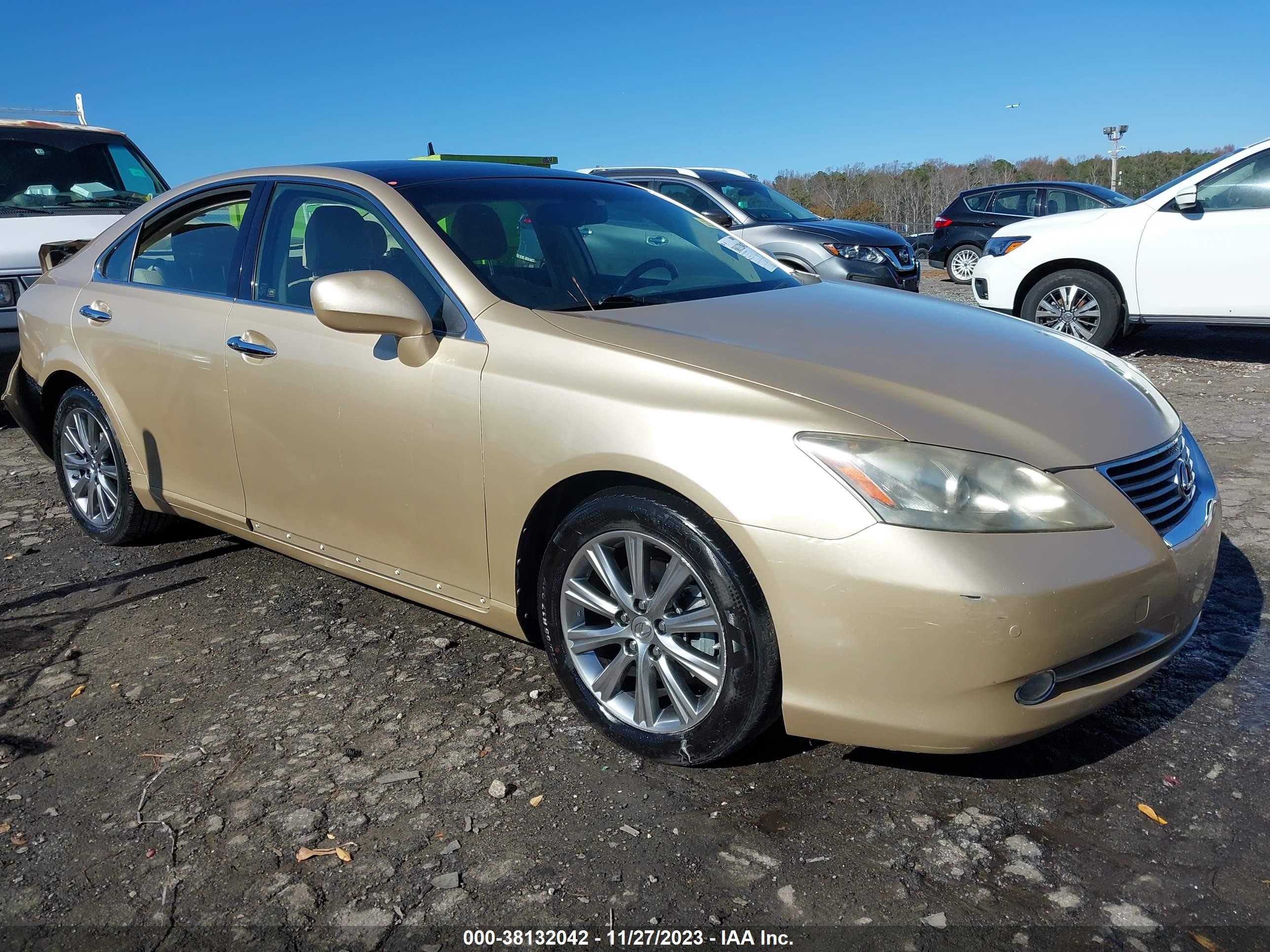 LEXUS ES 2007 jthbj46g672144781