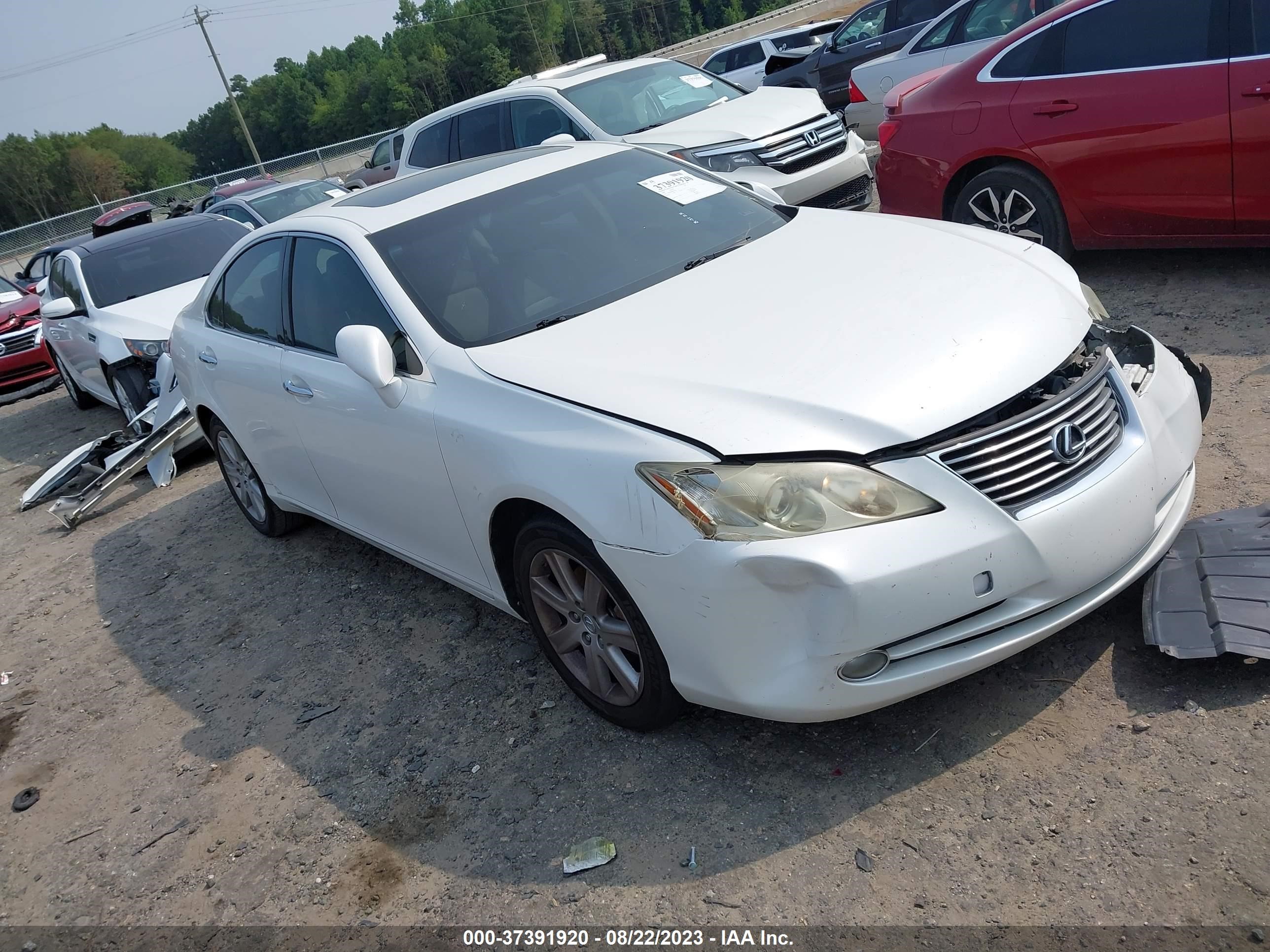 LEXUS ES 2008 jthbj46g682163820