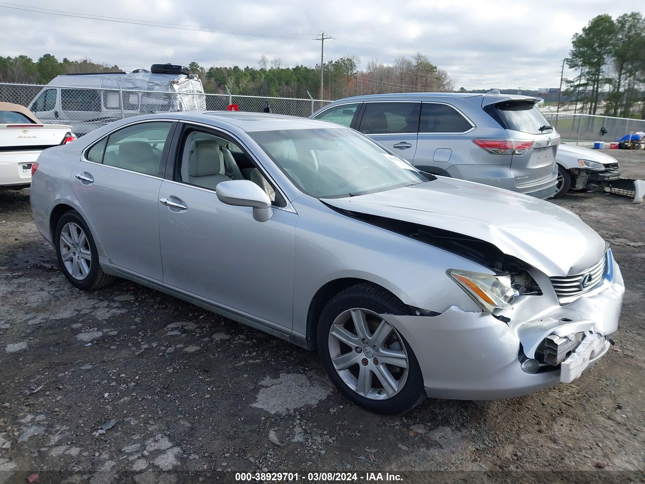 LEXUS ES350 2008 jthbj46g682236510