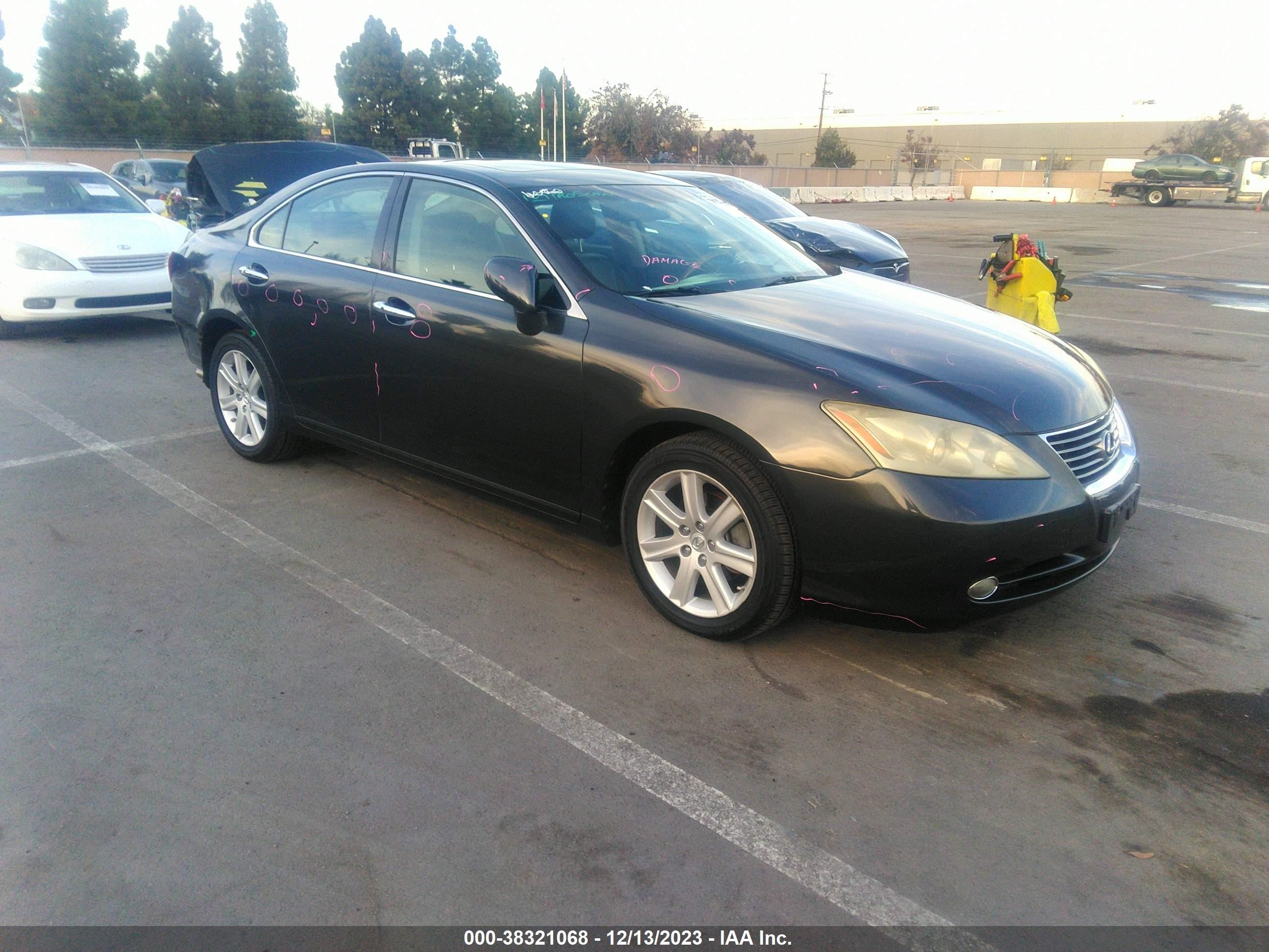 LEXUS ES 2009 jthbj46g692296062