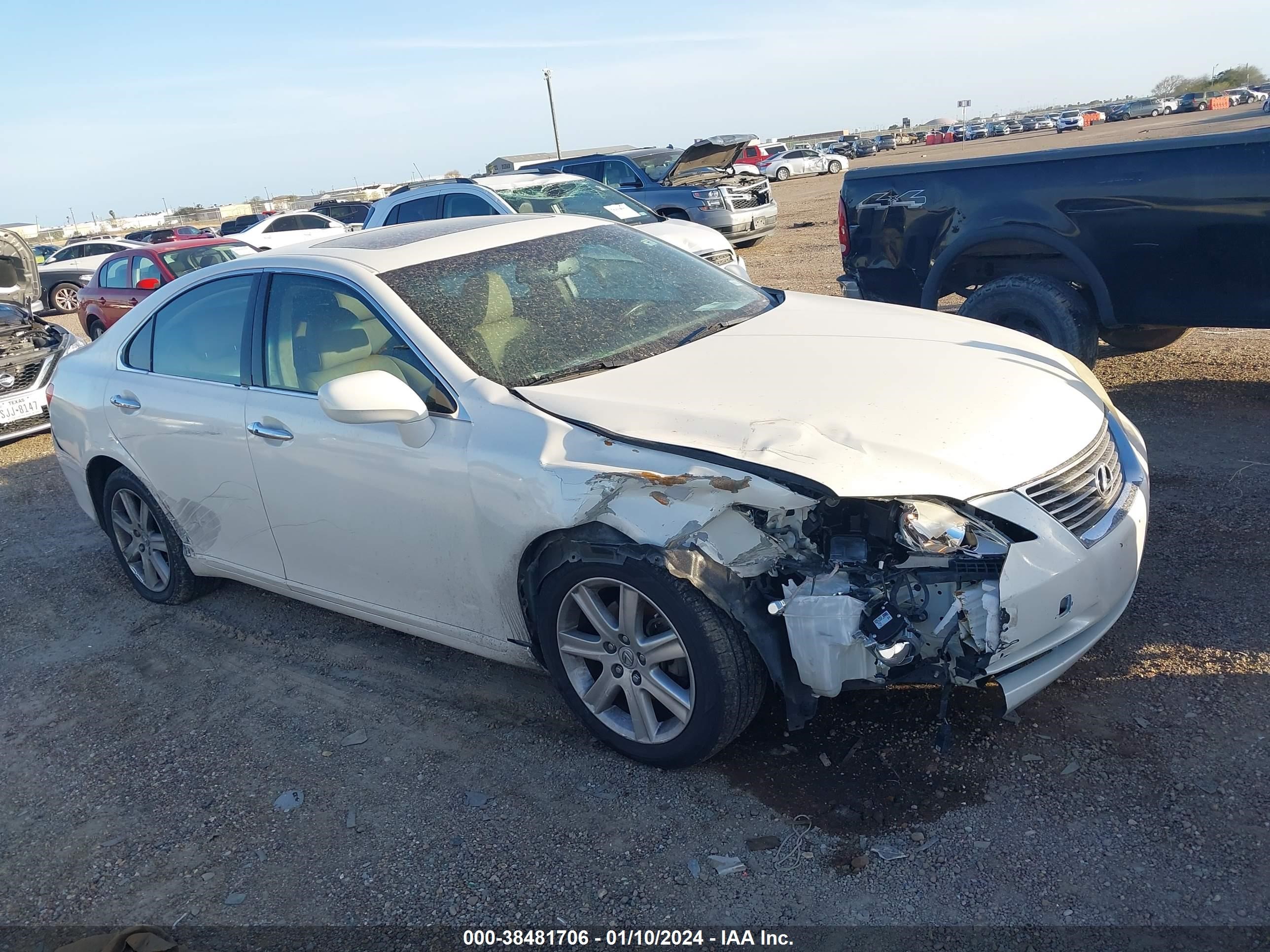 LEXUS ES 2009 jthbj46g692307562