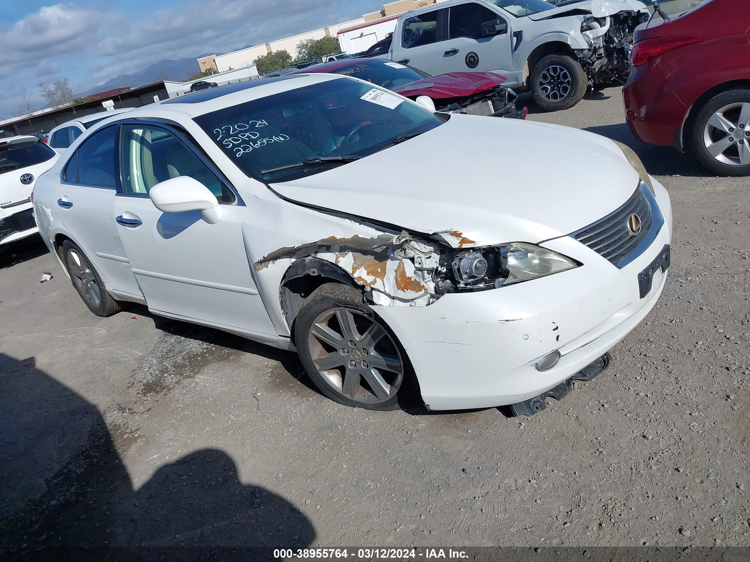 LEXUS ES 2007 jthbj46g772066401