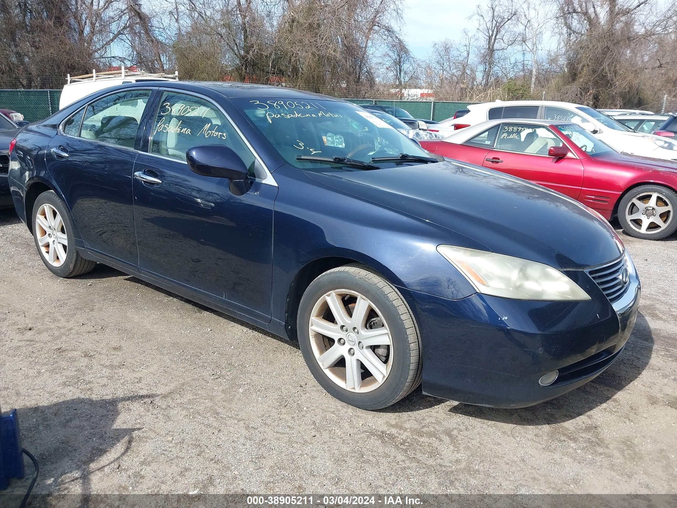 LEXUS ES 2007 jthbj46g772105813