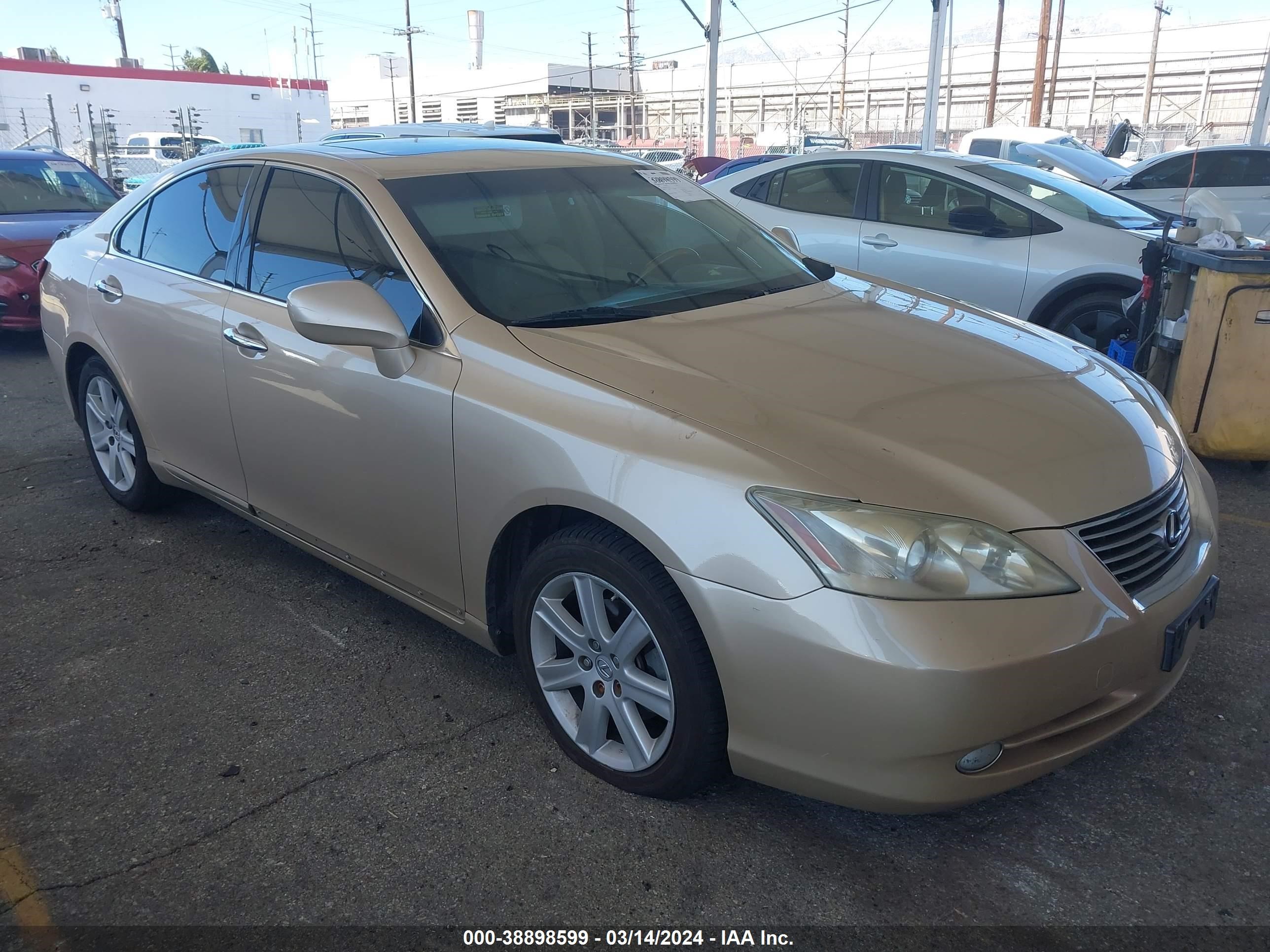 LEXUS ES 2007 jthbj46g772110753