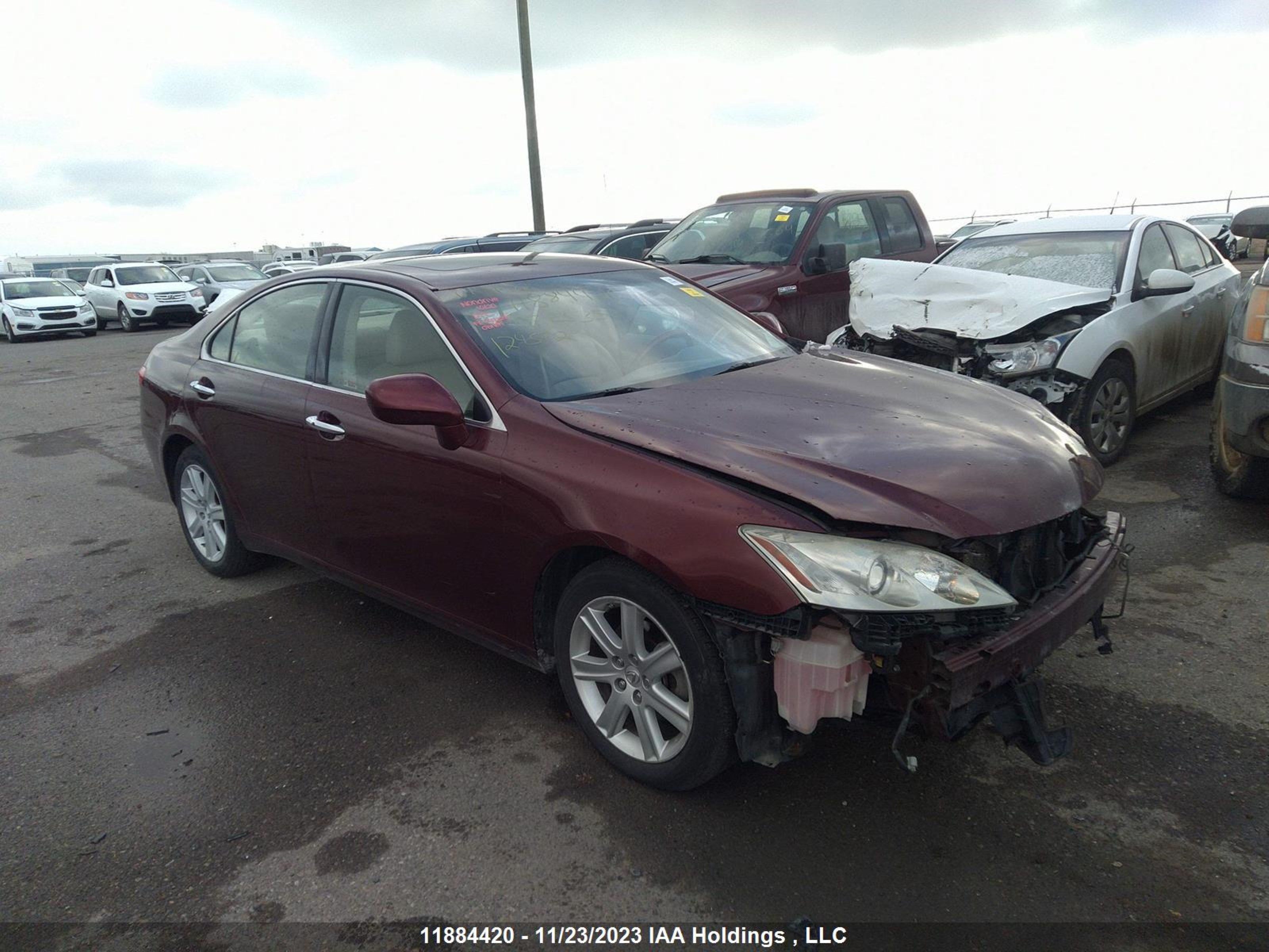 LEXUS ES 2007 jthbj46g772124572