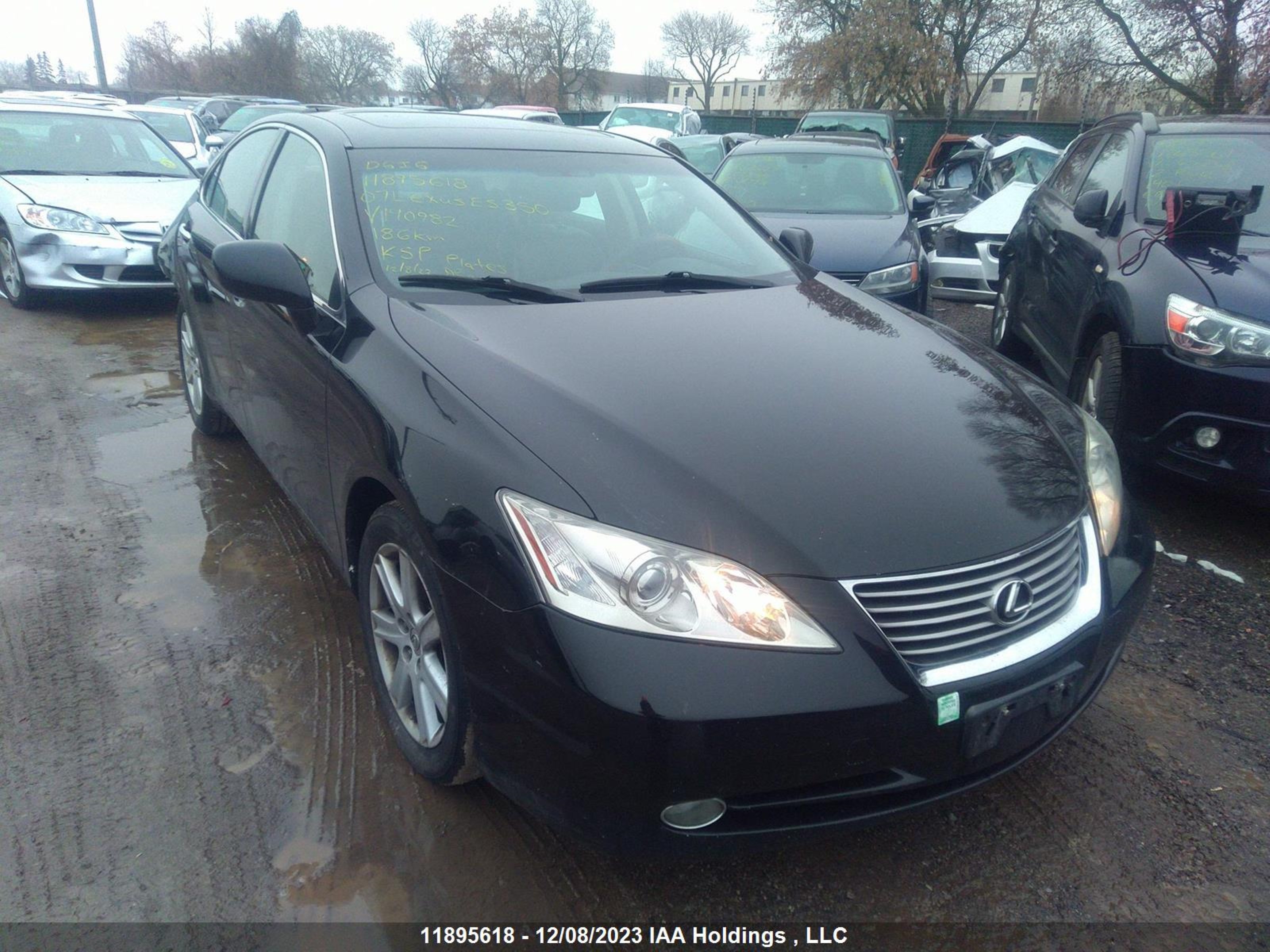 LEXUS ES 2007 jthbj46g772140982