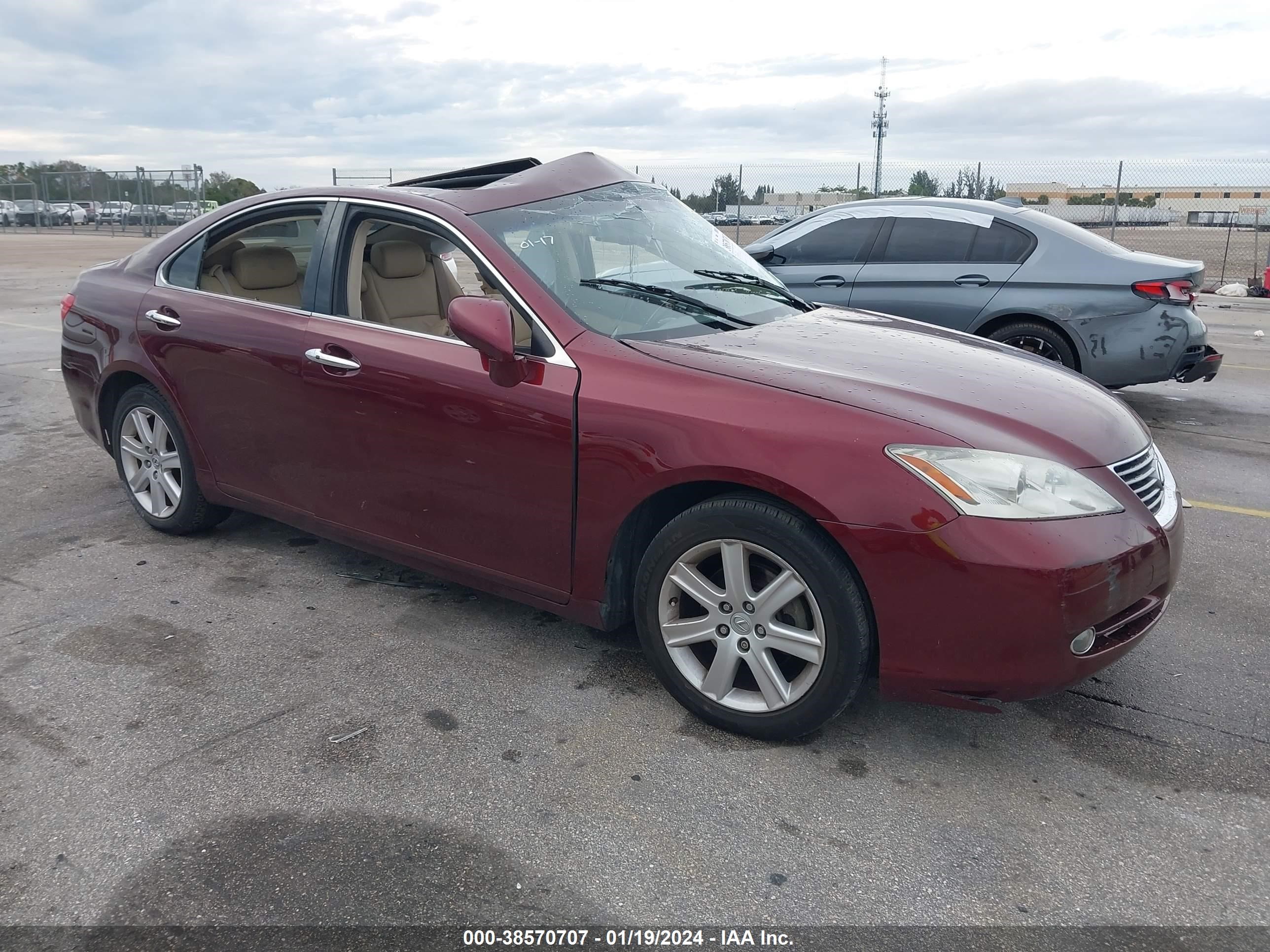 LEXUS ES 2008 jthbj46g782208599