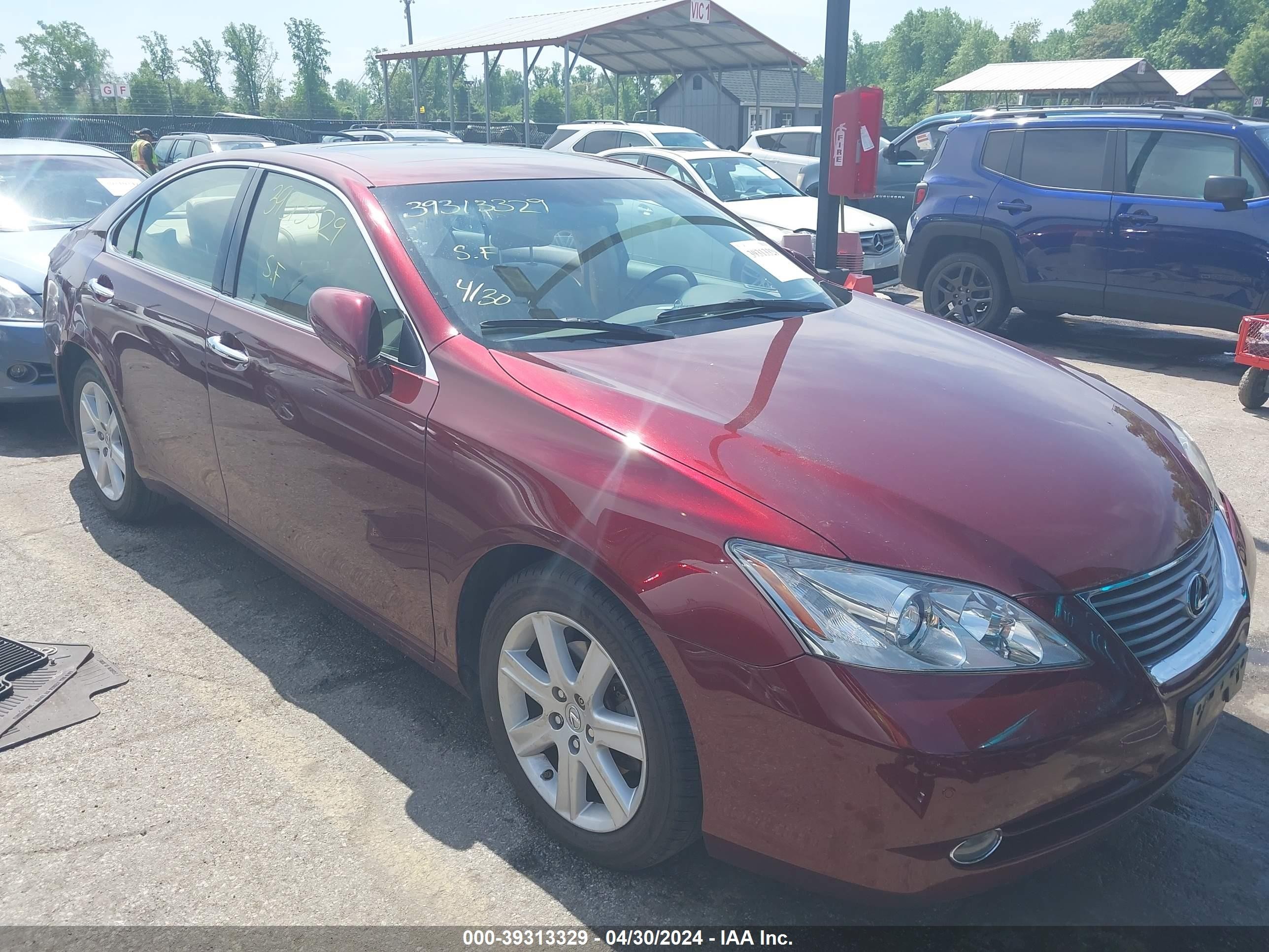 LEXUS ES 2008 jthbj46g882167335