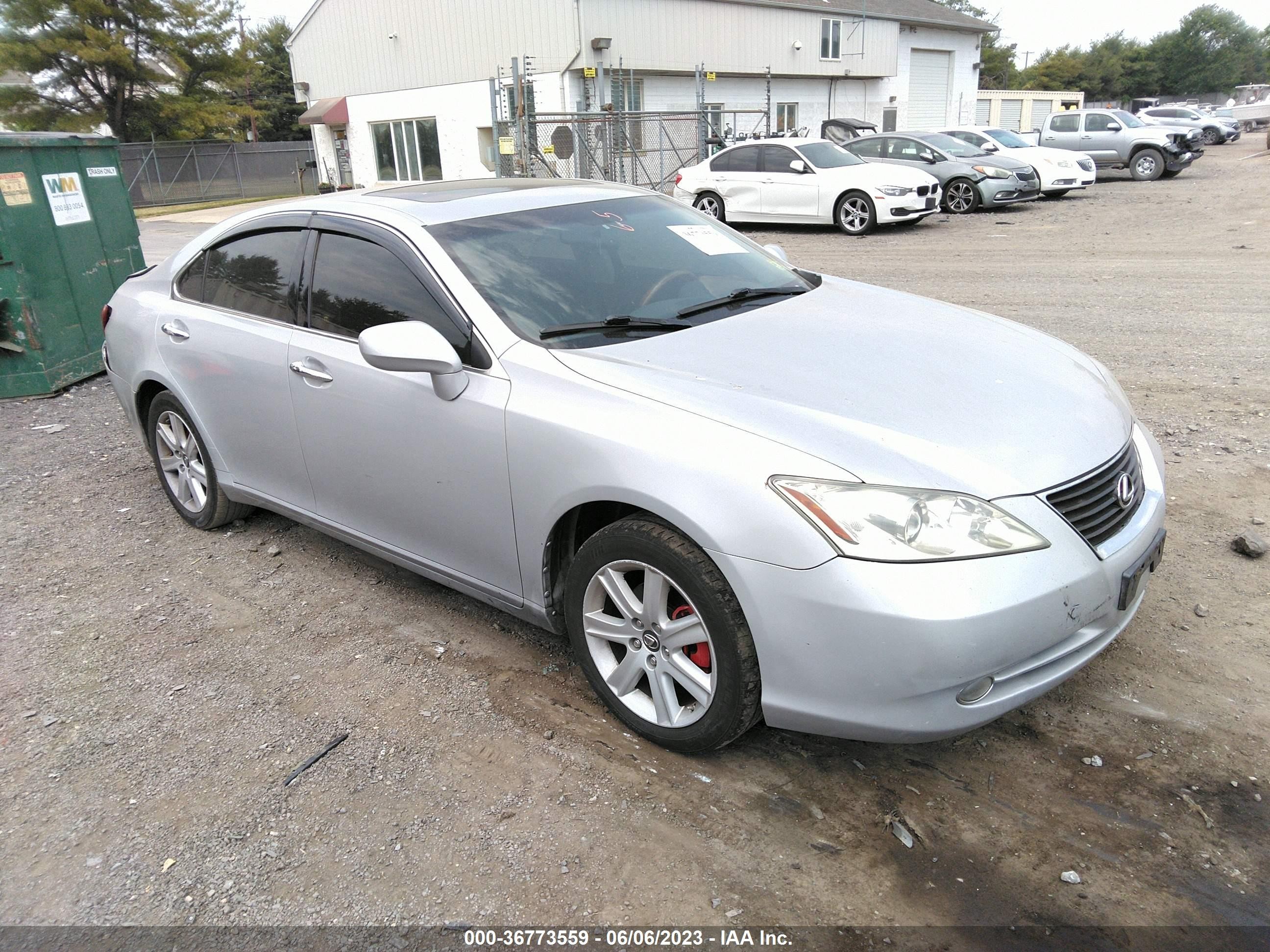 LEXUS ES 2008 jthbj46g882182191