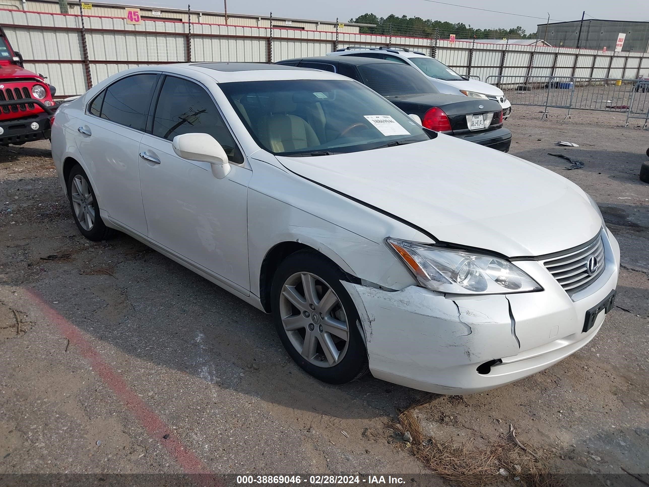 LEXUS ES 2008 jthbj46g882184717