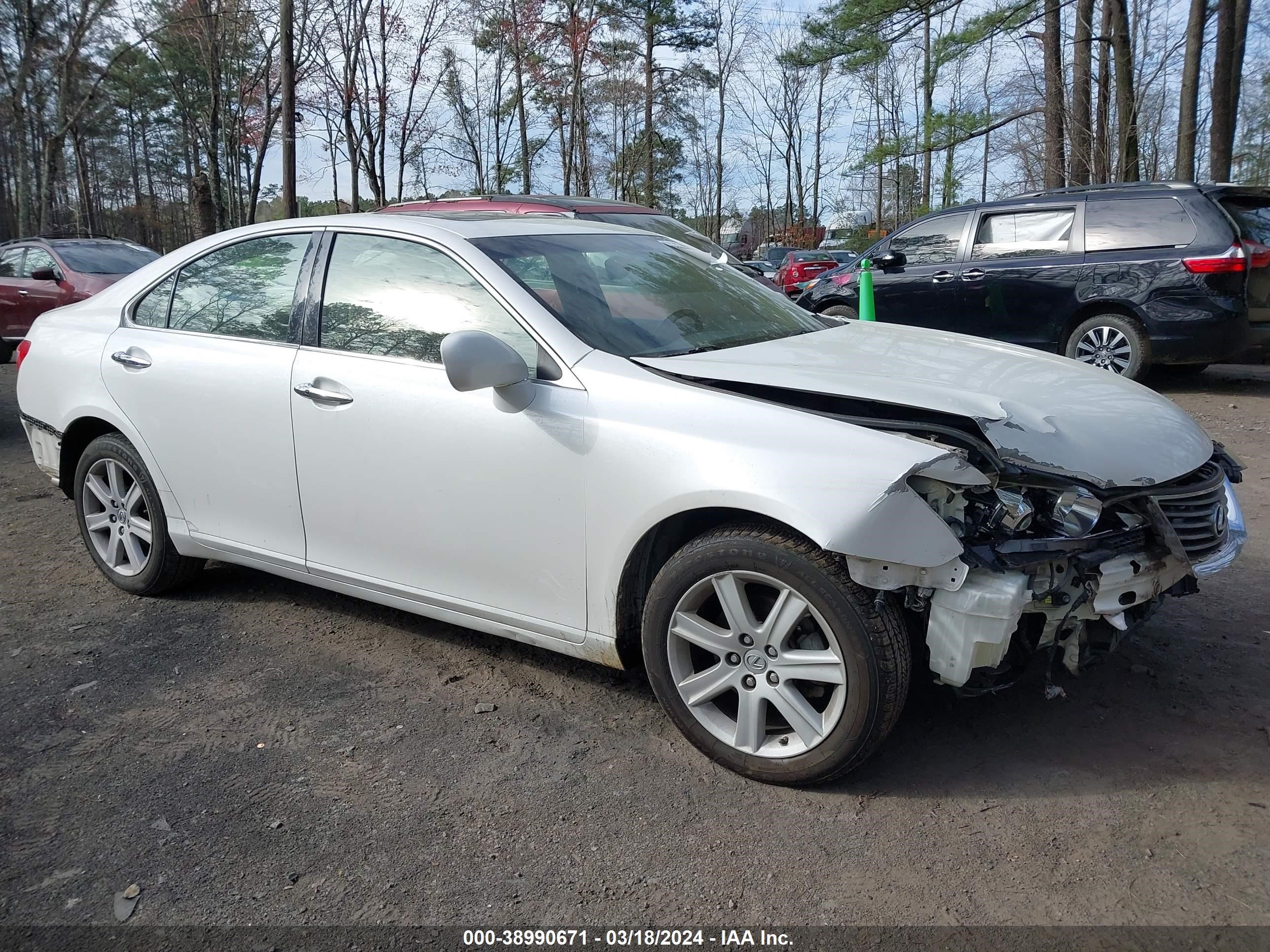 LEXUS ES 2007 jthbj46g972055707