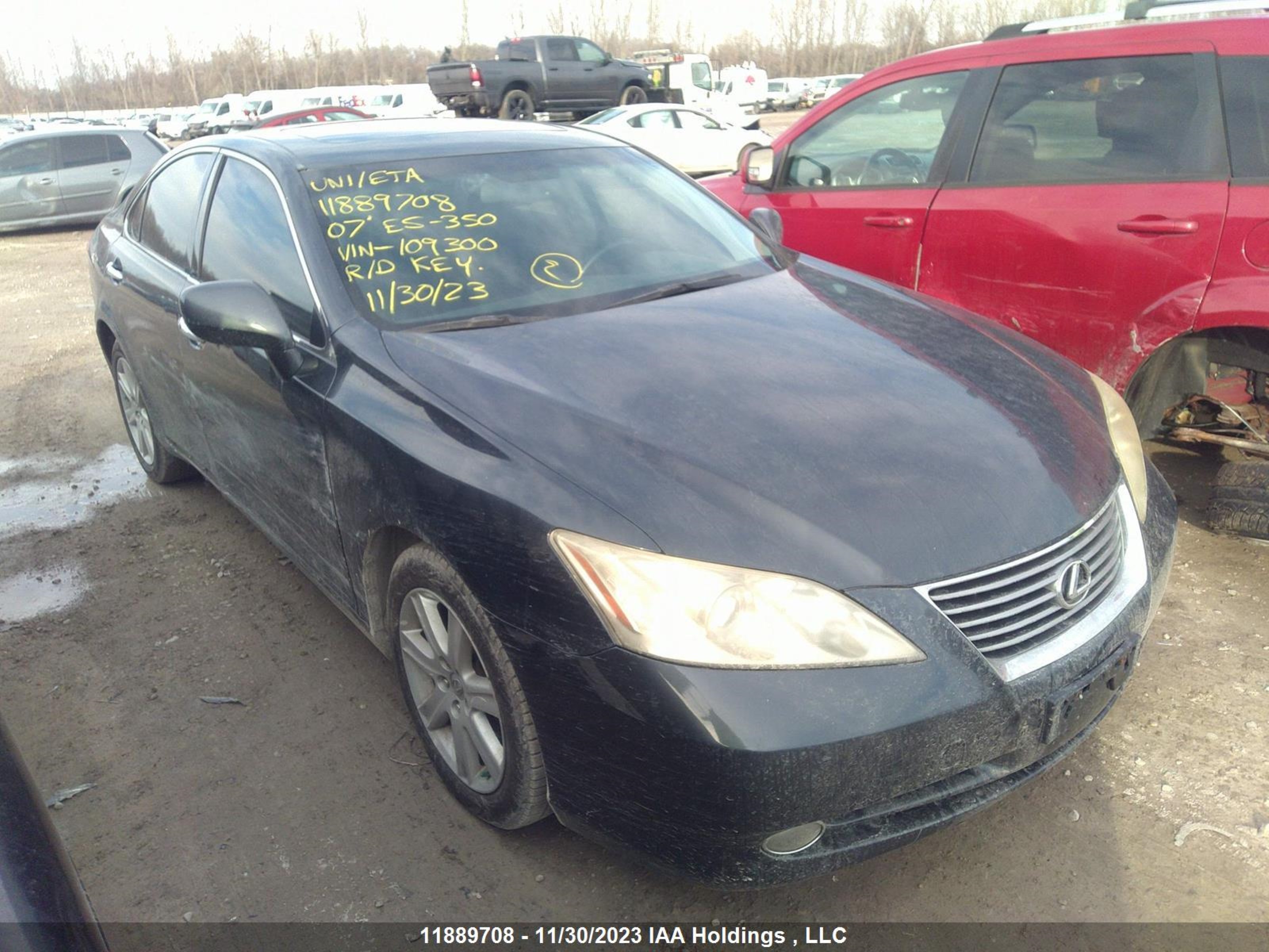 LEXUS ES 2007 jthbj46g972109300