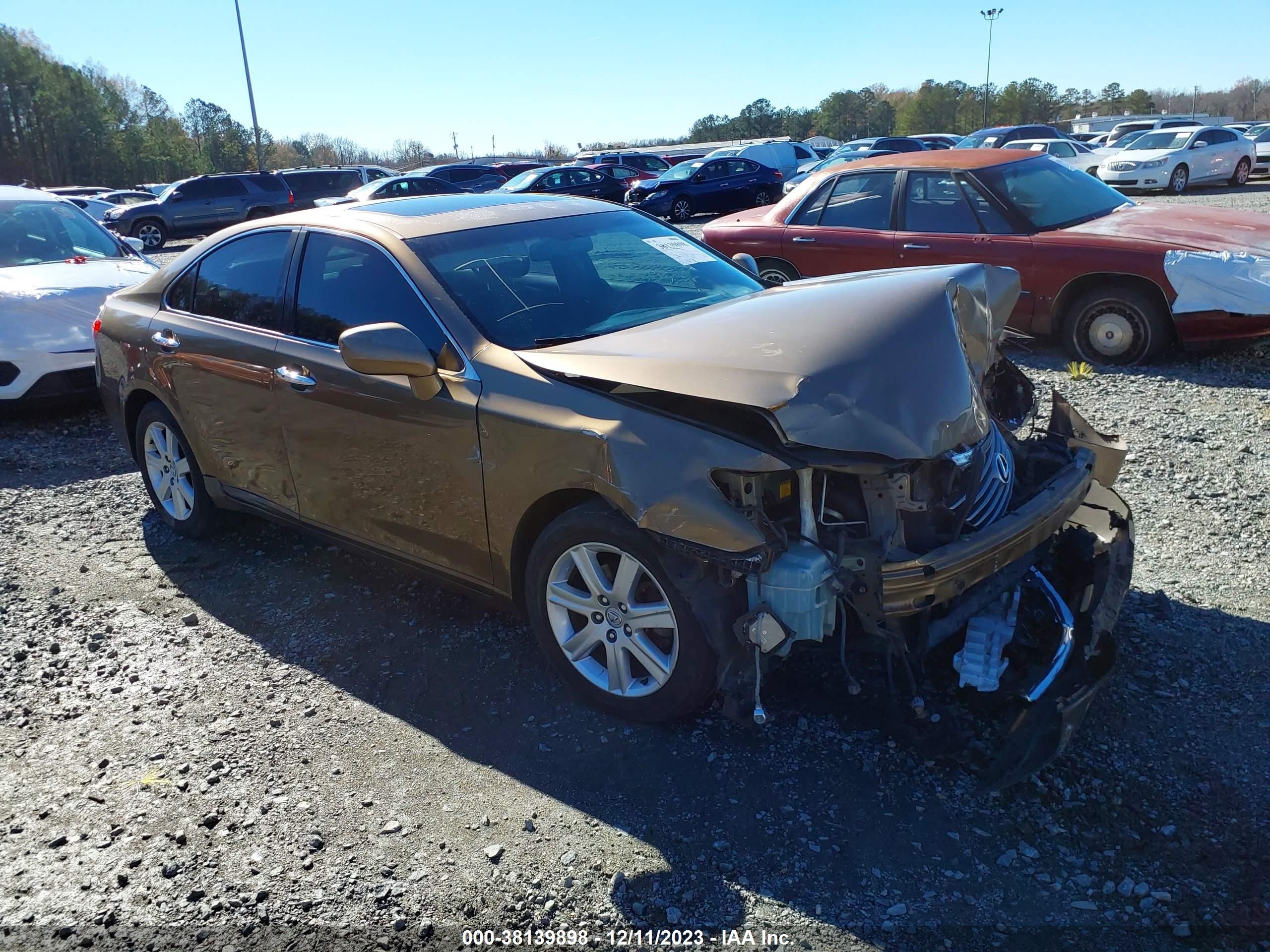 LEXUS ES 2007 jthbj46g972125352