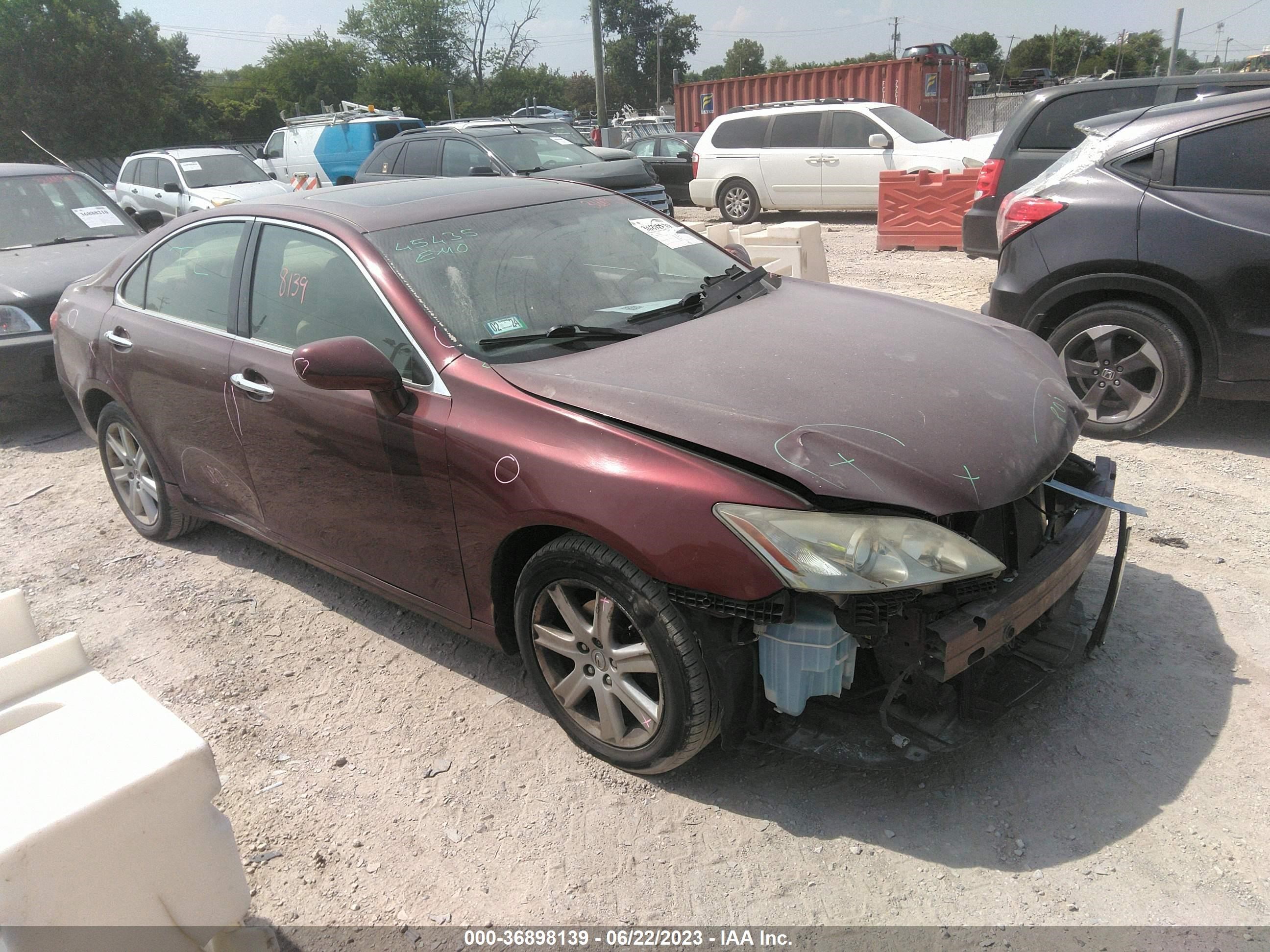 LEXUS ES 2008 jthbj46g982167165