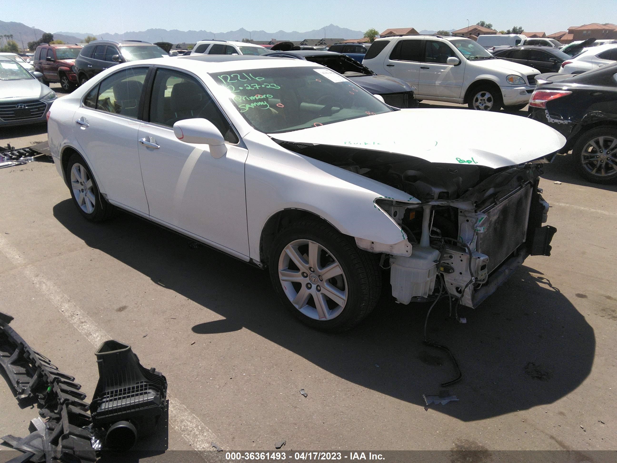 LEXUS ES 2008 jthbj46g982211939