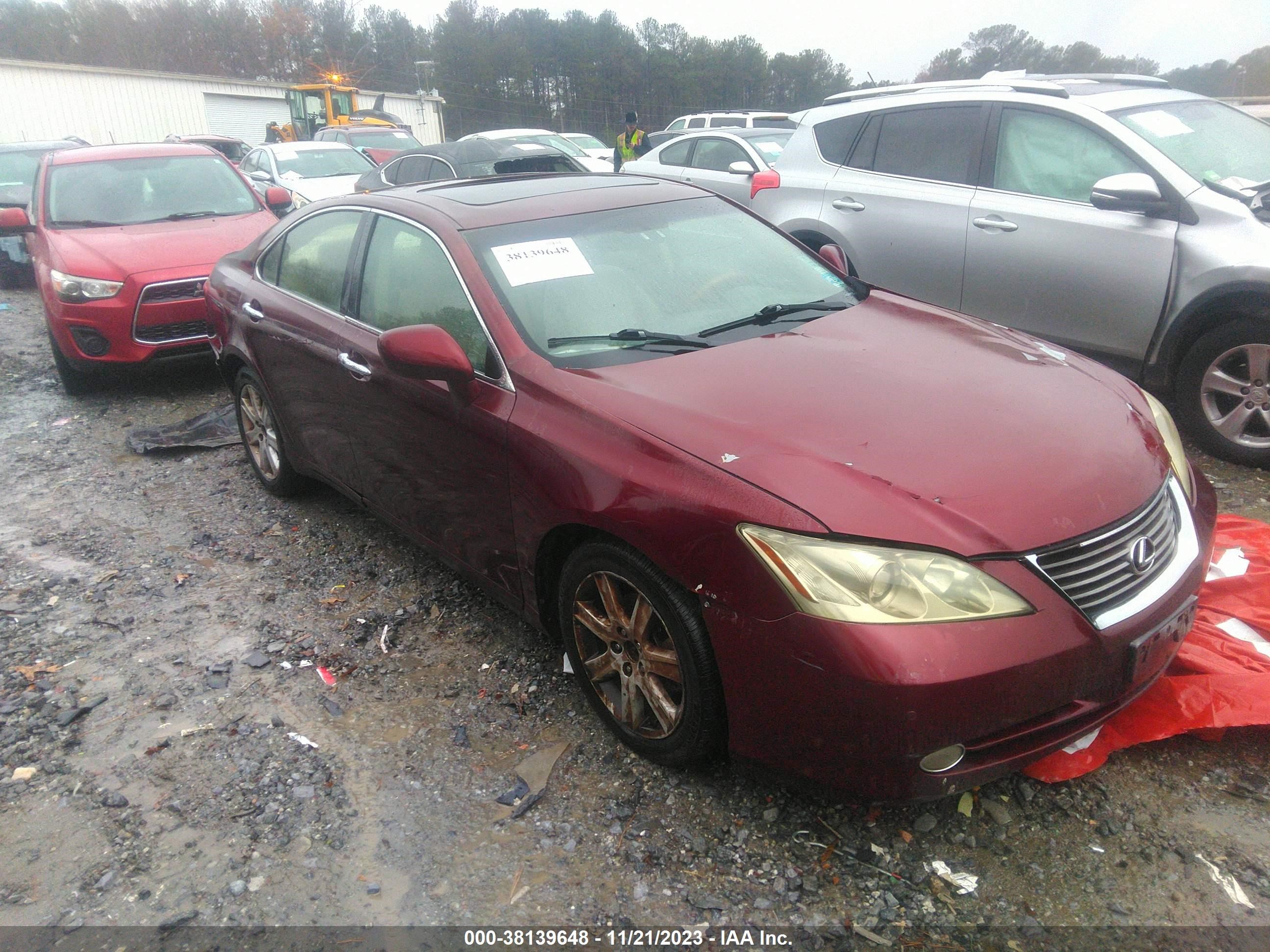 LEXUS ES 2007 jthbj46gx72023090