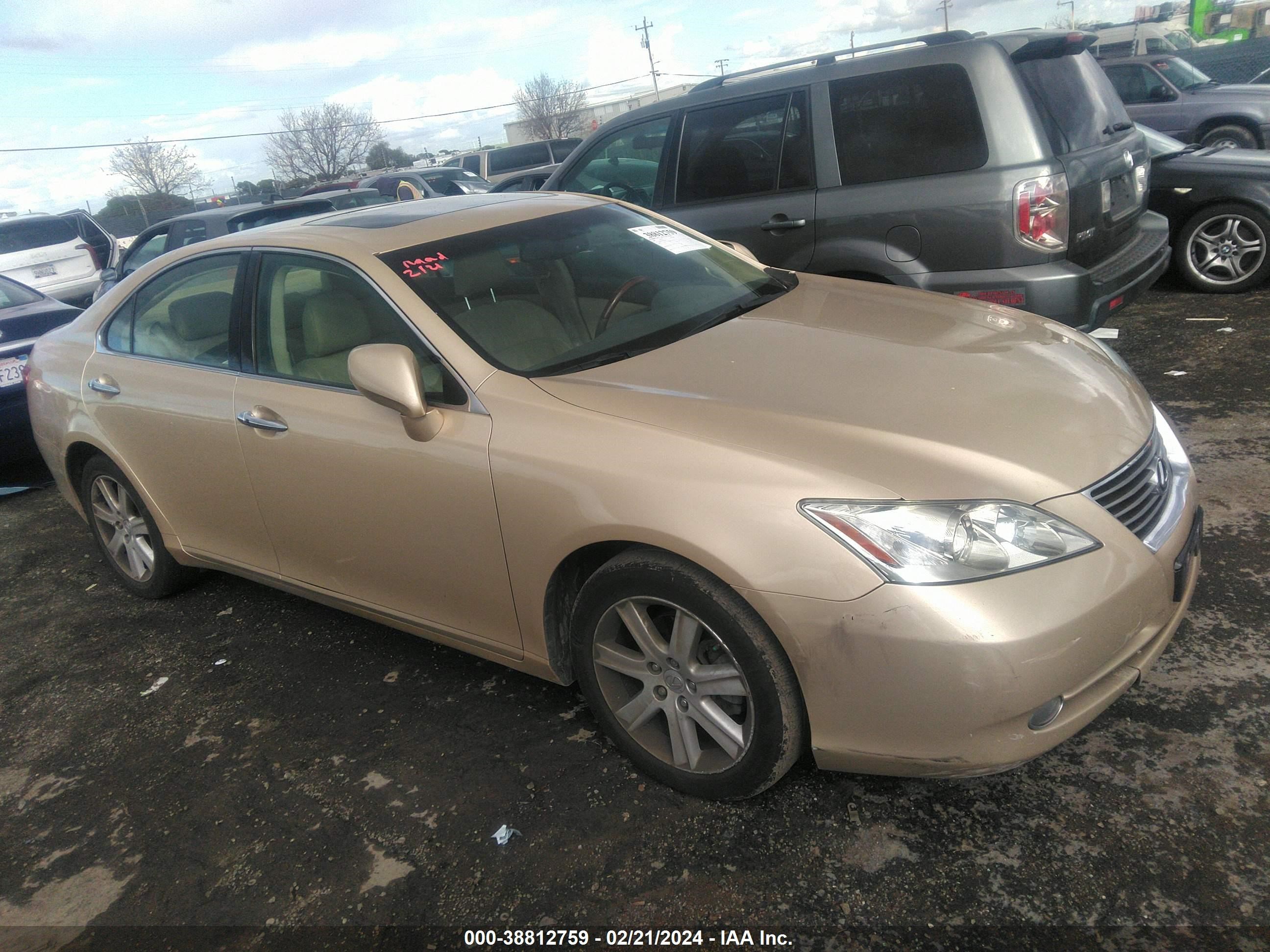 LEXUS ES 2007 jthbj46gx72024160