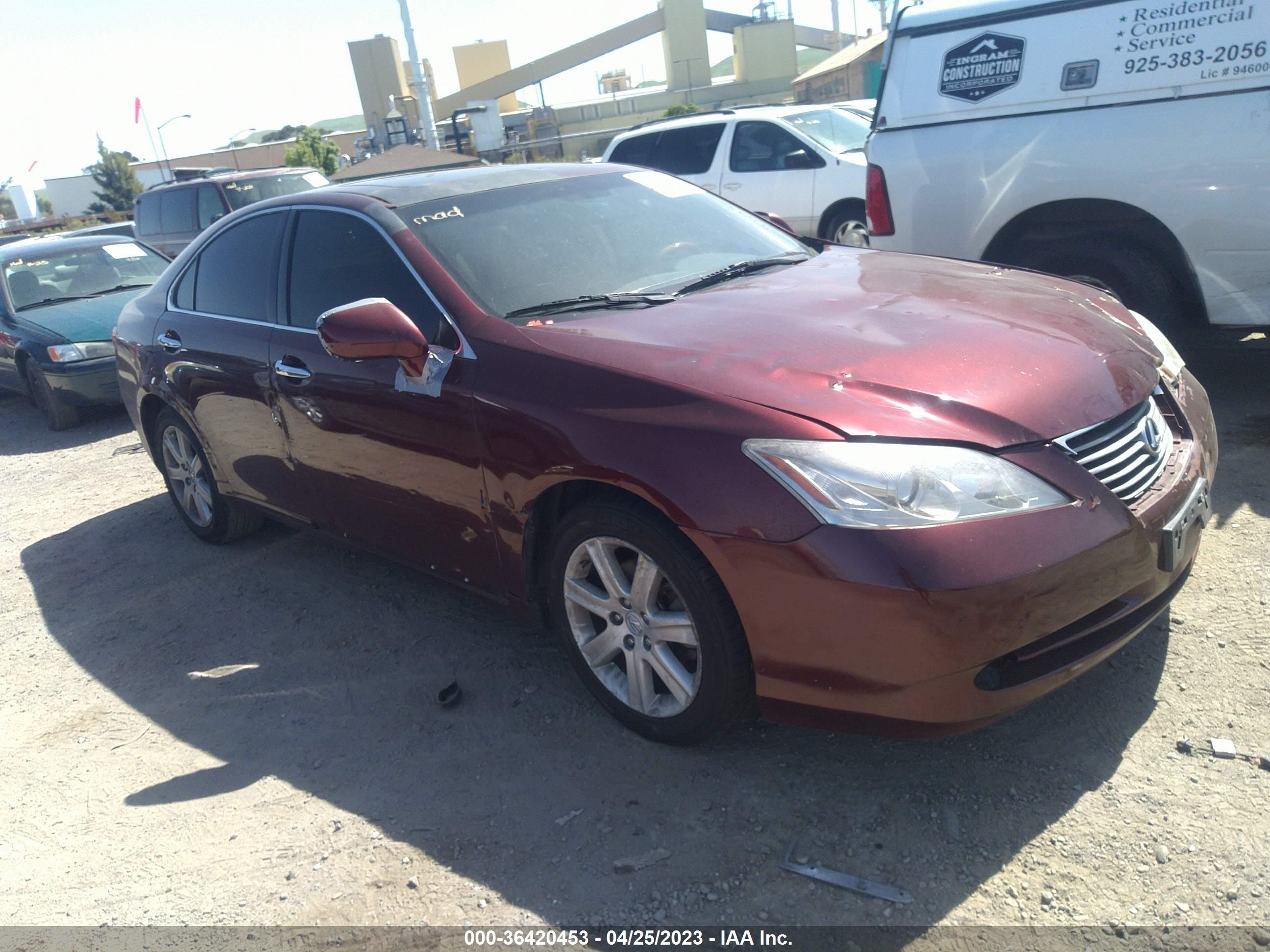 LEXUS ES 2007 jthbj46gx72046370