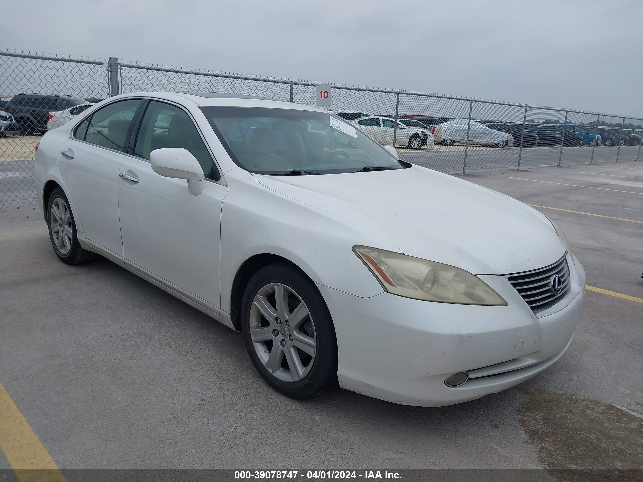 LEXUS ES 2007 jthbj46gx72091843