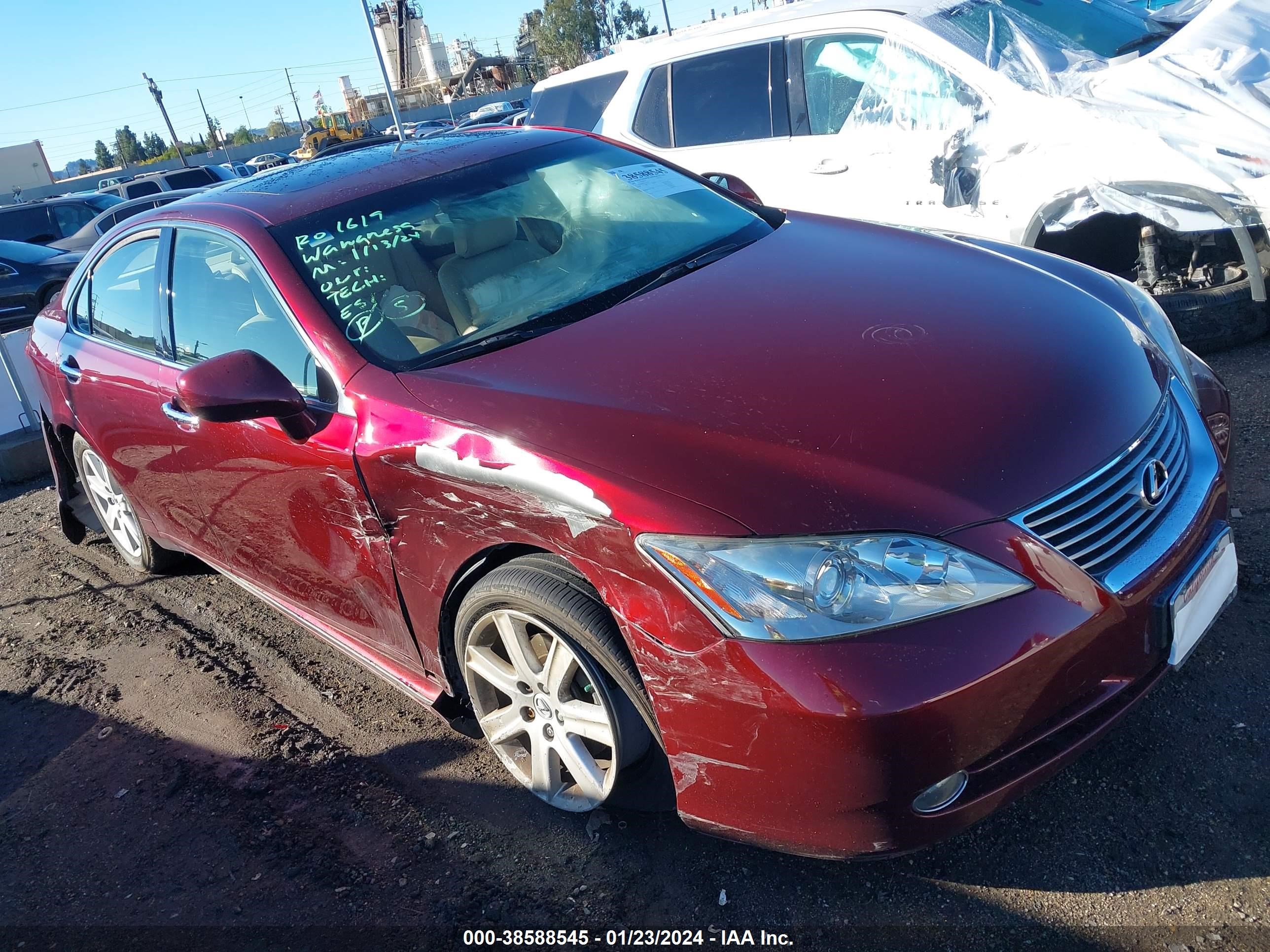 LEXUS ES 2007 jthbj46gx72136215