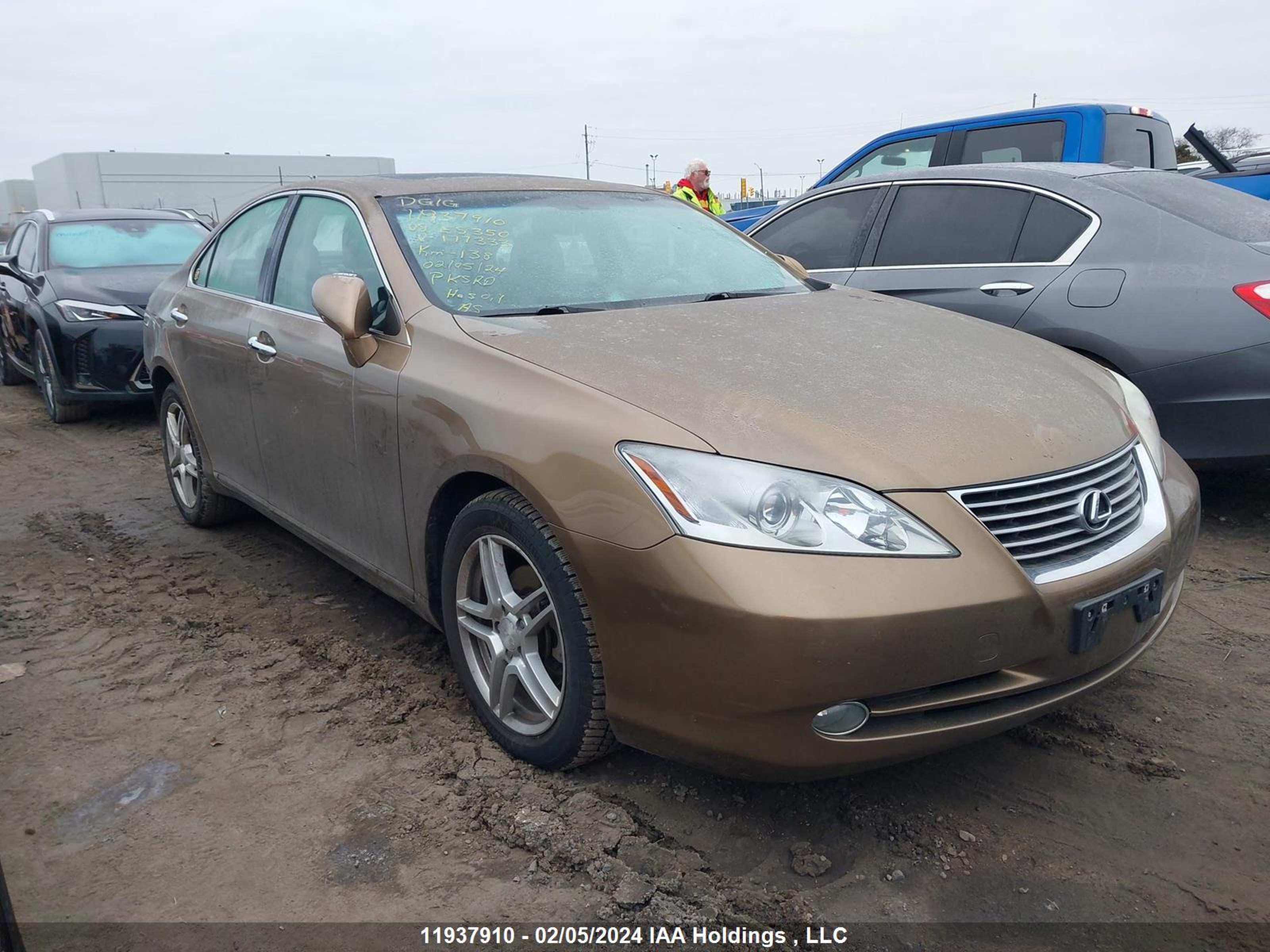 LEXUS ES 2008 jthbj46gx82177333