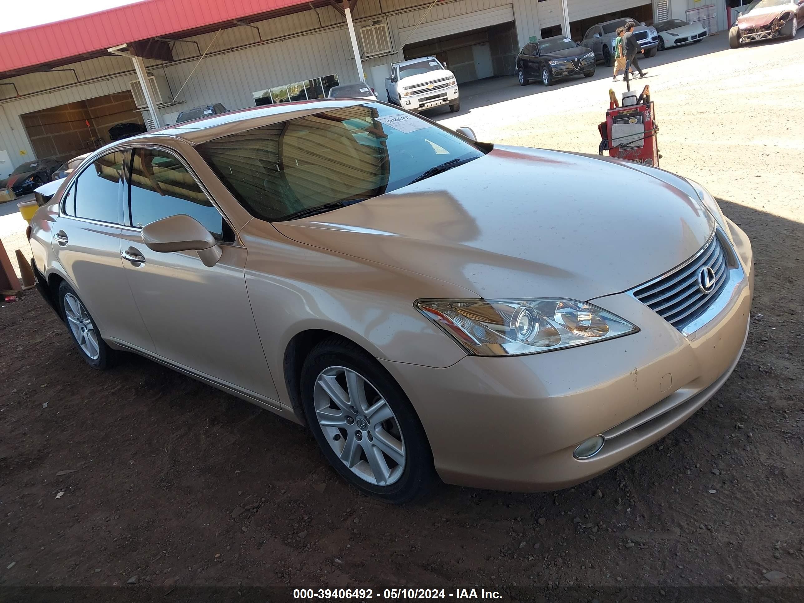 LEXUS ES 2008 jthbj46gx82186405