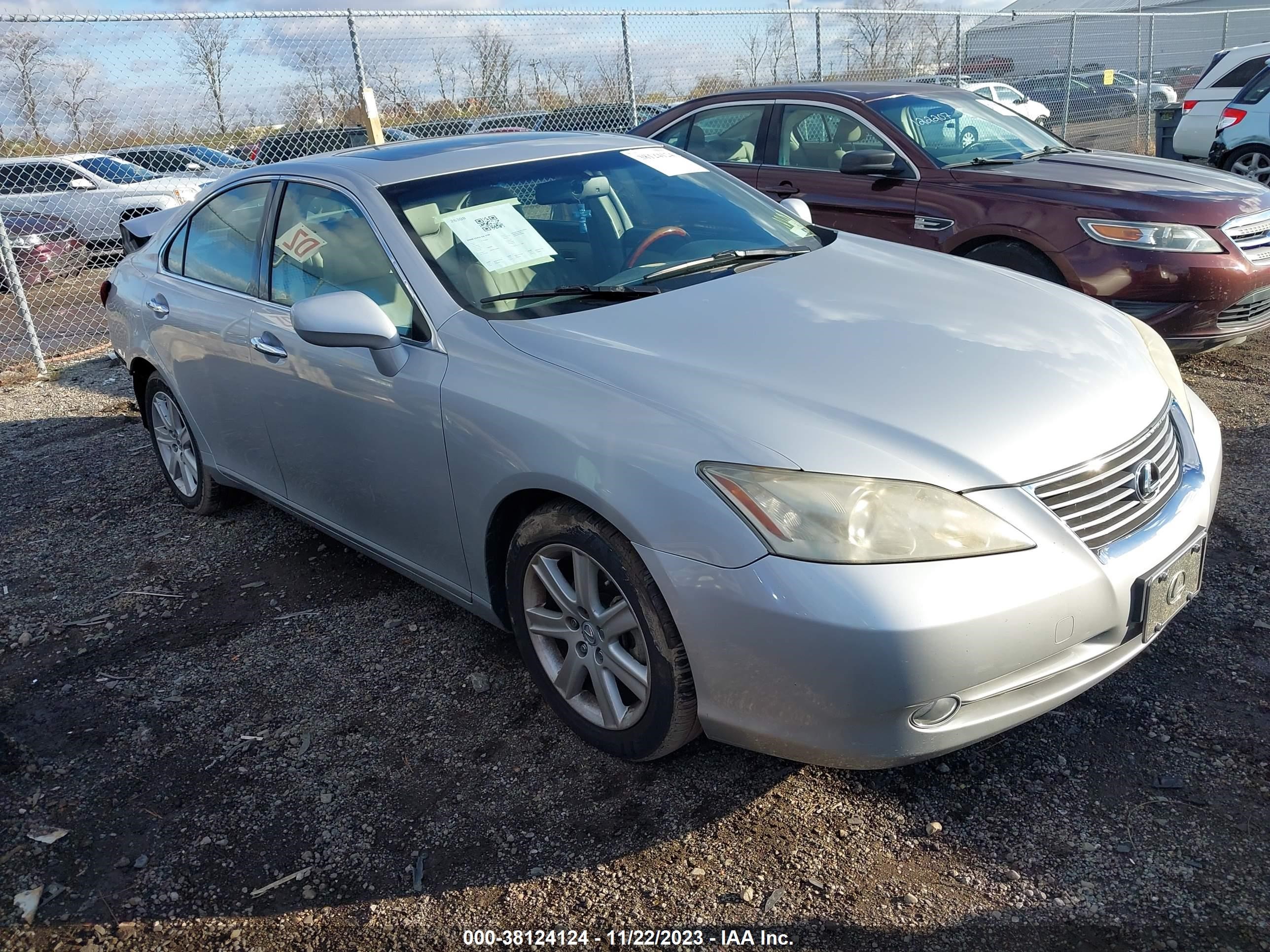 LEXUS ES 2008 jthbj46gx82257067