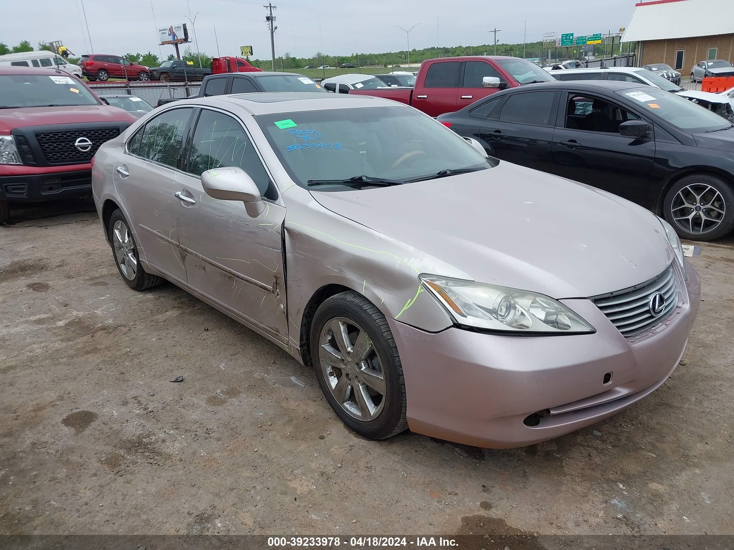 LEXUS ES 2007 jthbj46z872027641