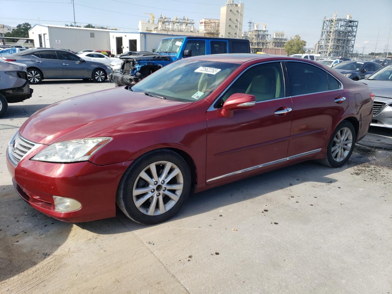 LEXUS ES 2011 jthbk1eg0b2459999