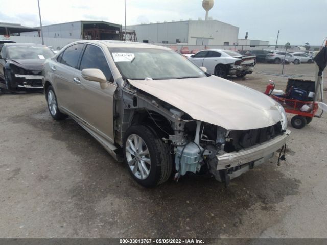 LEXUS ES 350 2012 jthbk1eg0c2505283