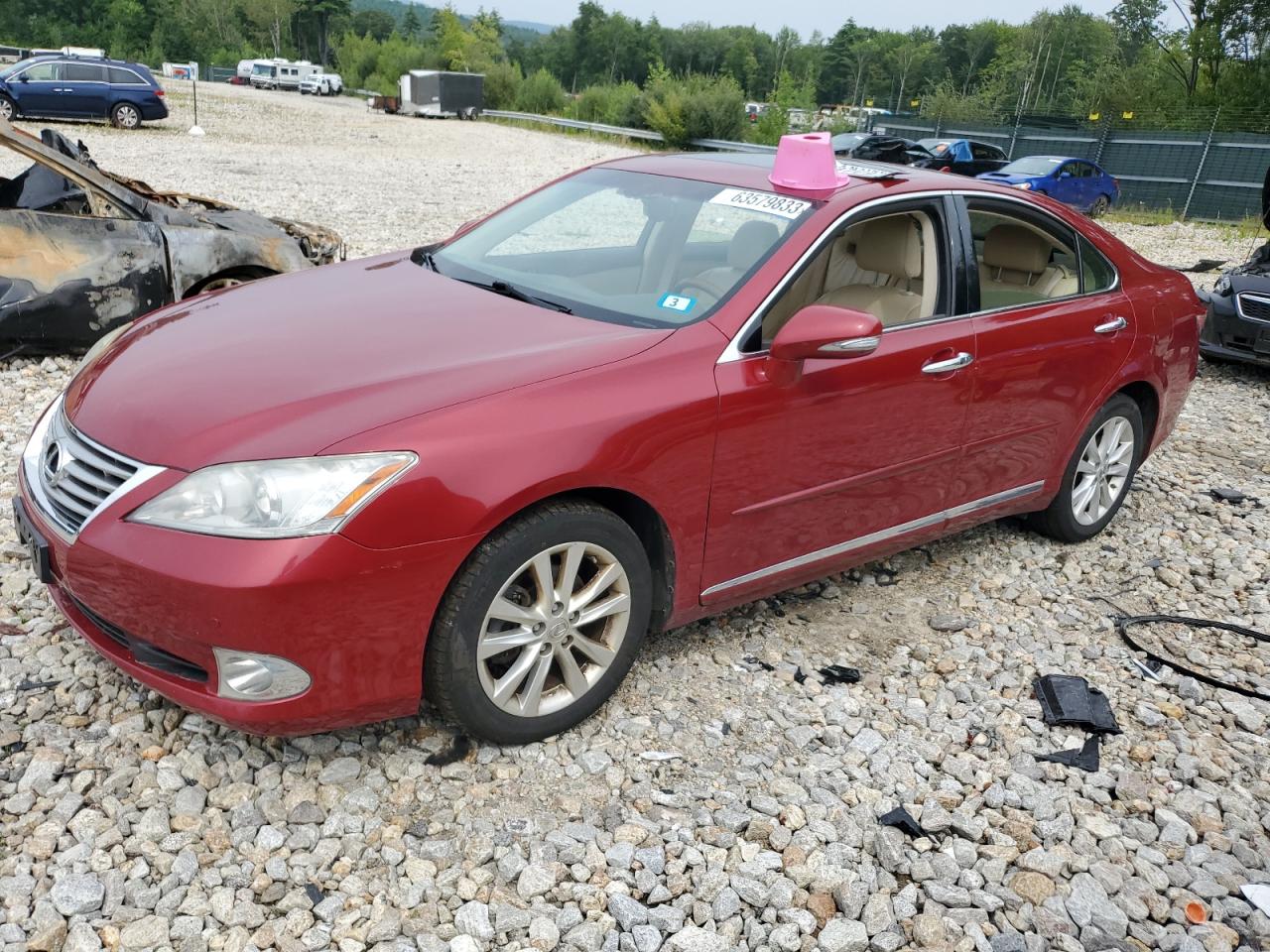 LEXUS ES 2012 jthbk1eg0c2508944