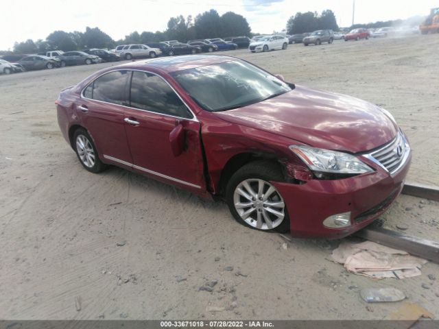 LEXUS ES 350 2012 jthbk1eg1c2482810