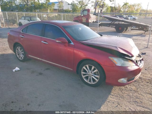 LEXUS ES 350 2012 jthbk1eg2c2482542